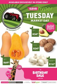 SAVE specials - From Tuesday 22 Sept 2026