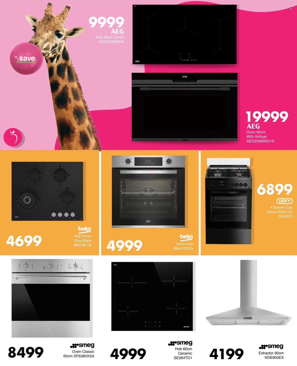 SAVE specials - From Thursday 22 Oct 2026