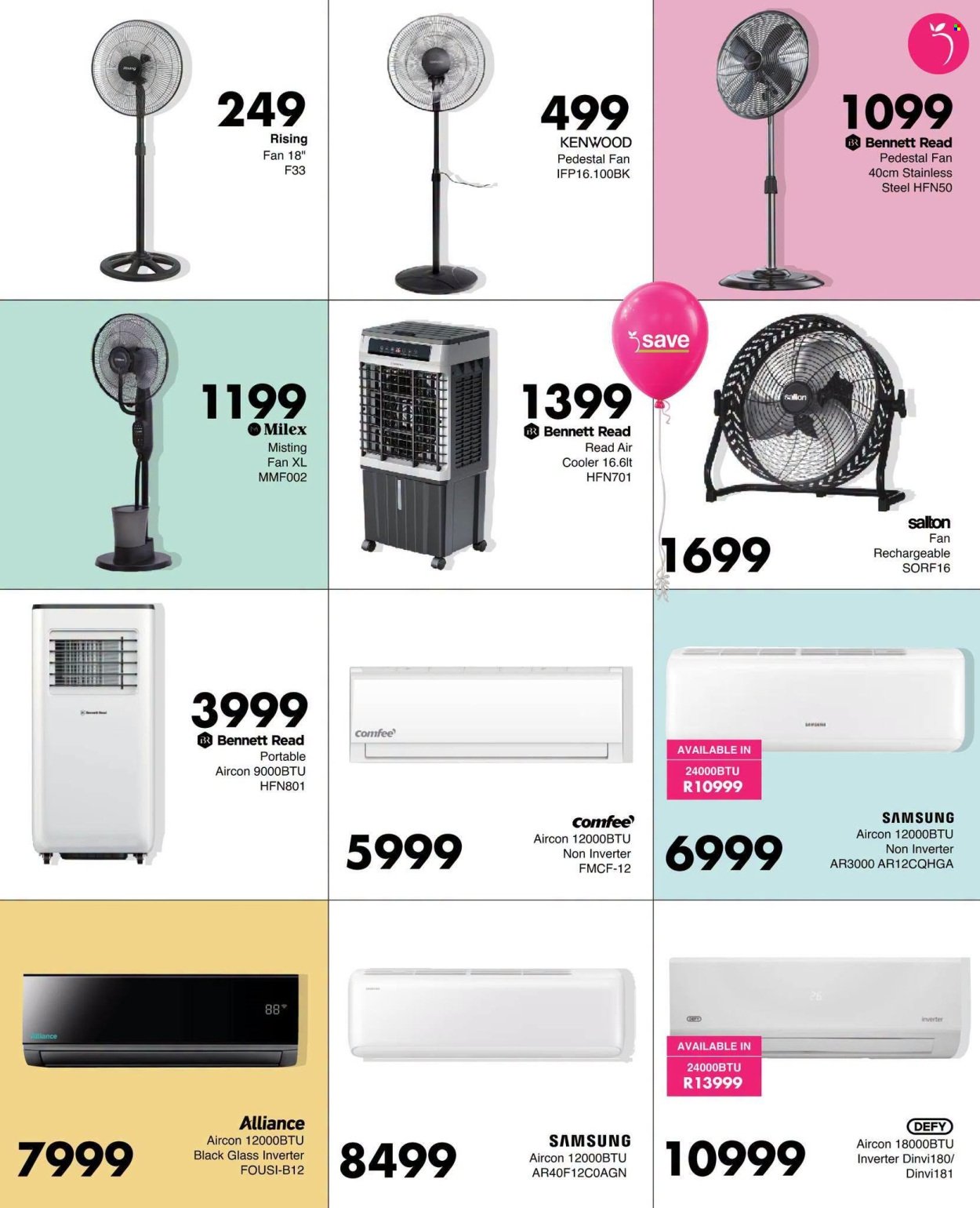 SAVE specials - From Thursday 22 Oct 2026