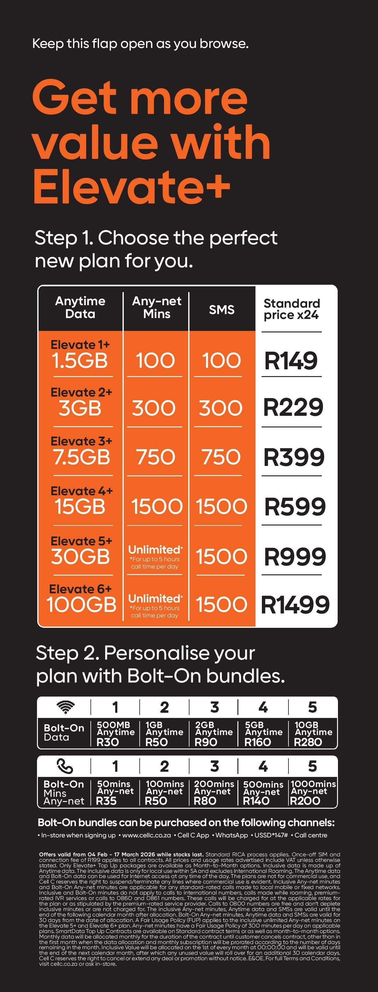 CELL C specials - The Connector Book (2026-02-04 - 2026-03-17) | 3
