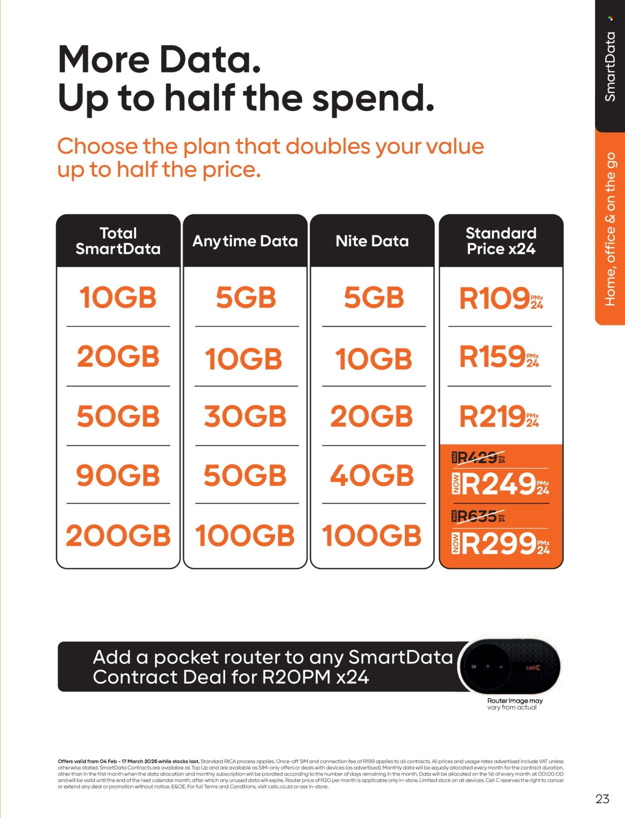 CELL C specials - The Connector Book (2026-02-04 - 2026-03-17) | 25