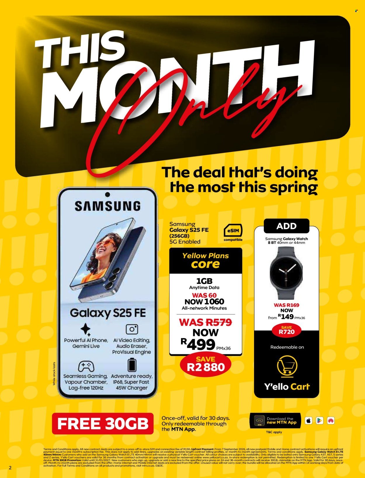 MTN specials - From Monday 7 Sept 2026