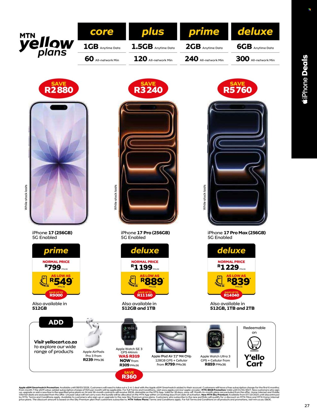 MTN specials - From Monday 7 Sept 2026