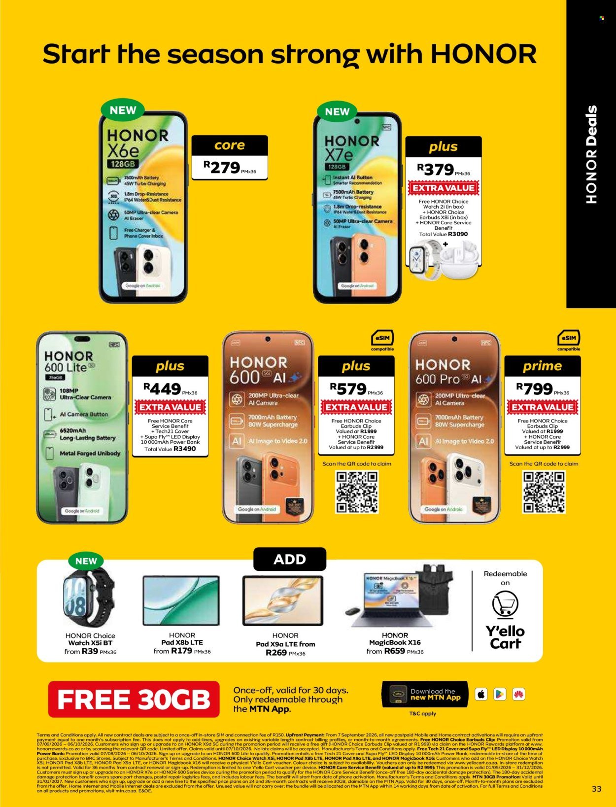 MTN specials - From Monday 7 Sept 2026