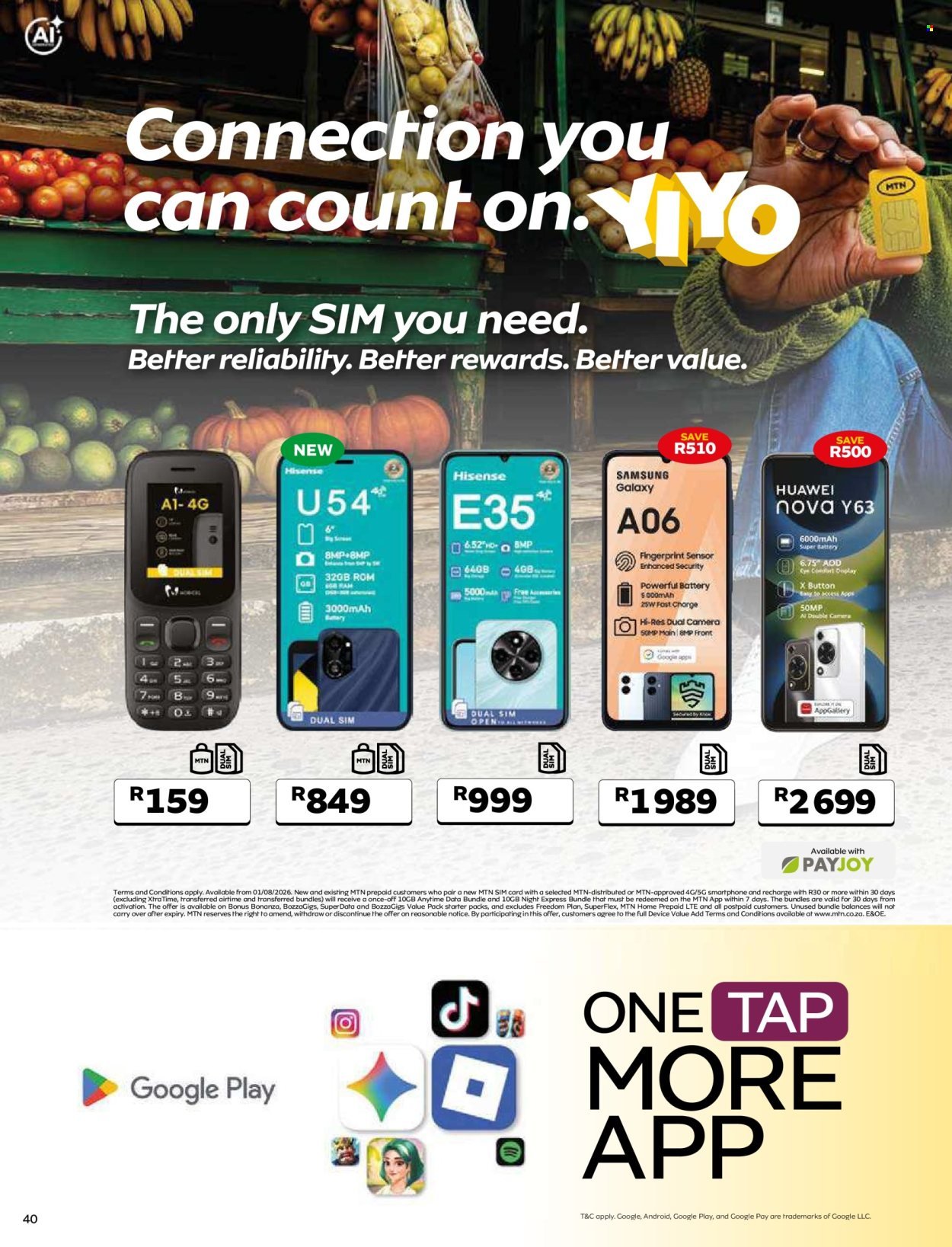 MTN specials - From Monday 7 Sept 2026
