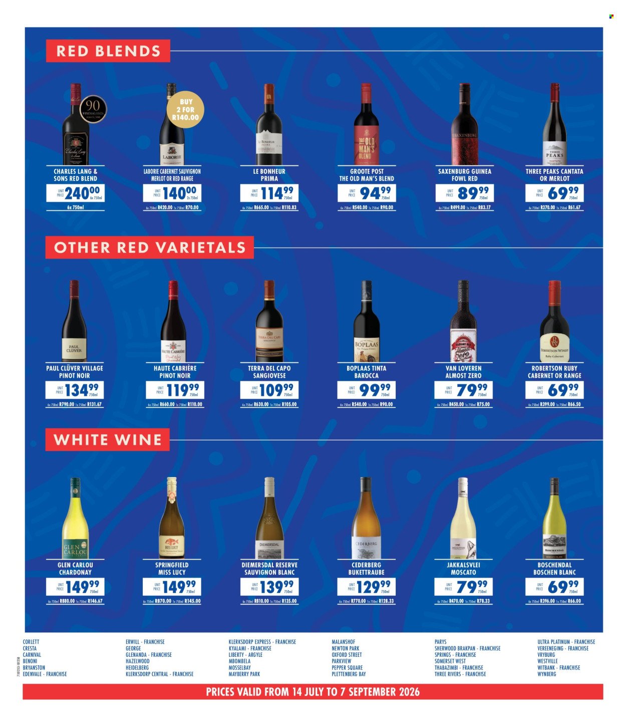 ULTRA LIQUORS specials - From Friday 14 Aug 2026