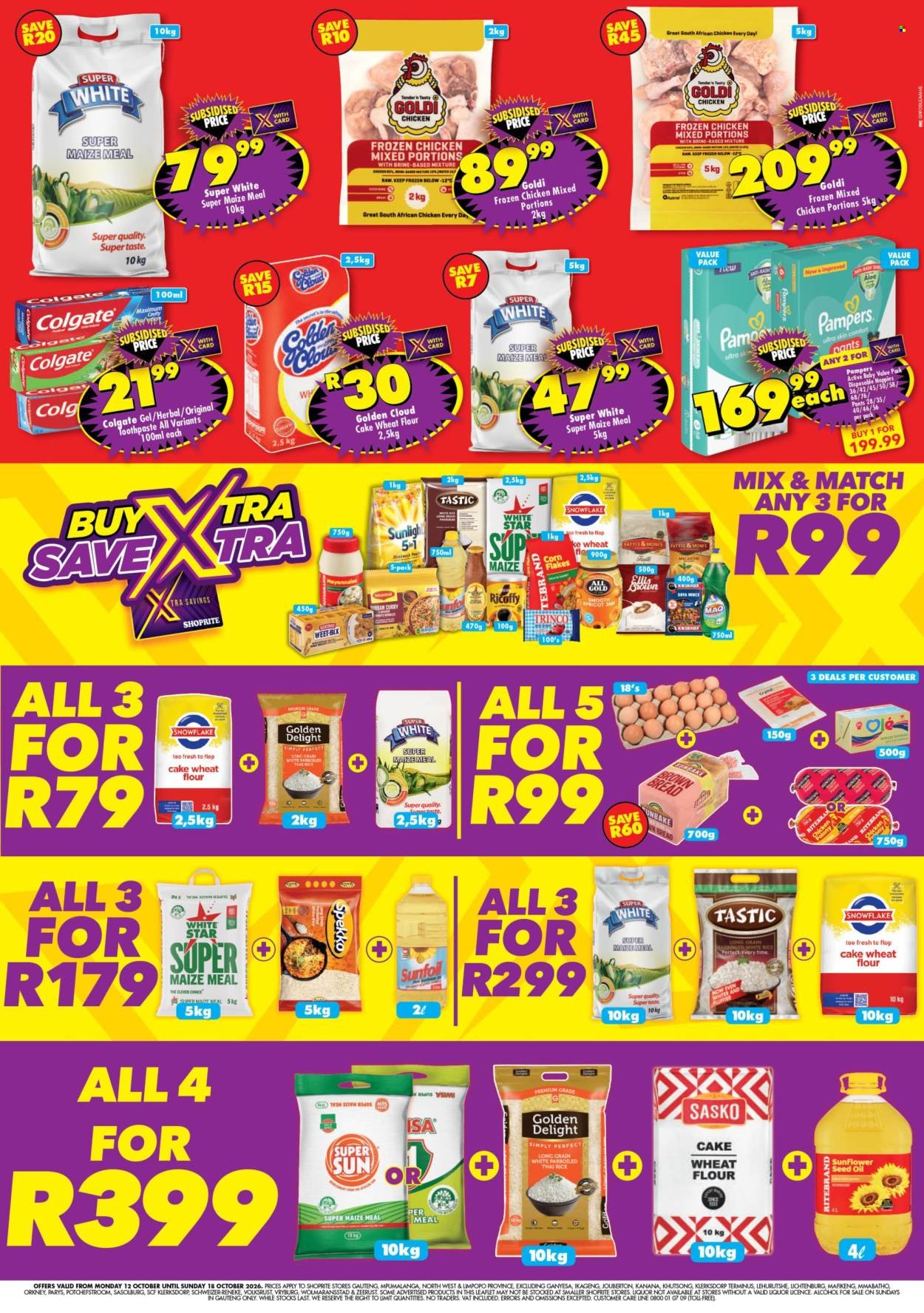 SHOPRITE specials - Basic Food Subsidy Savings Gauteng