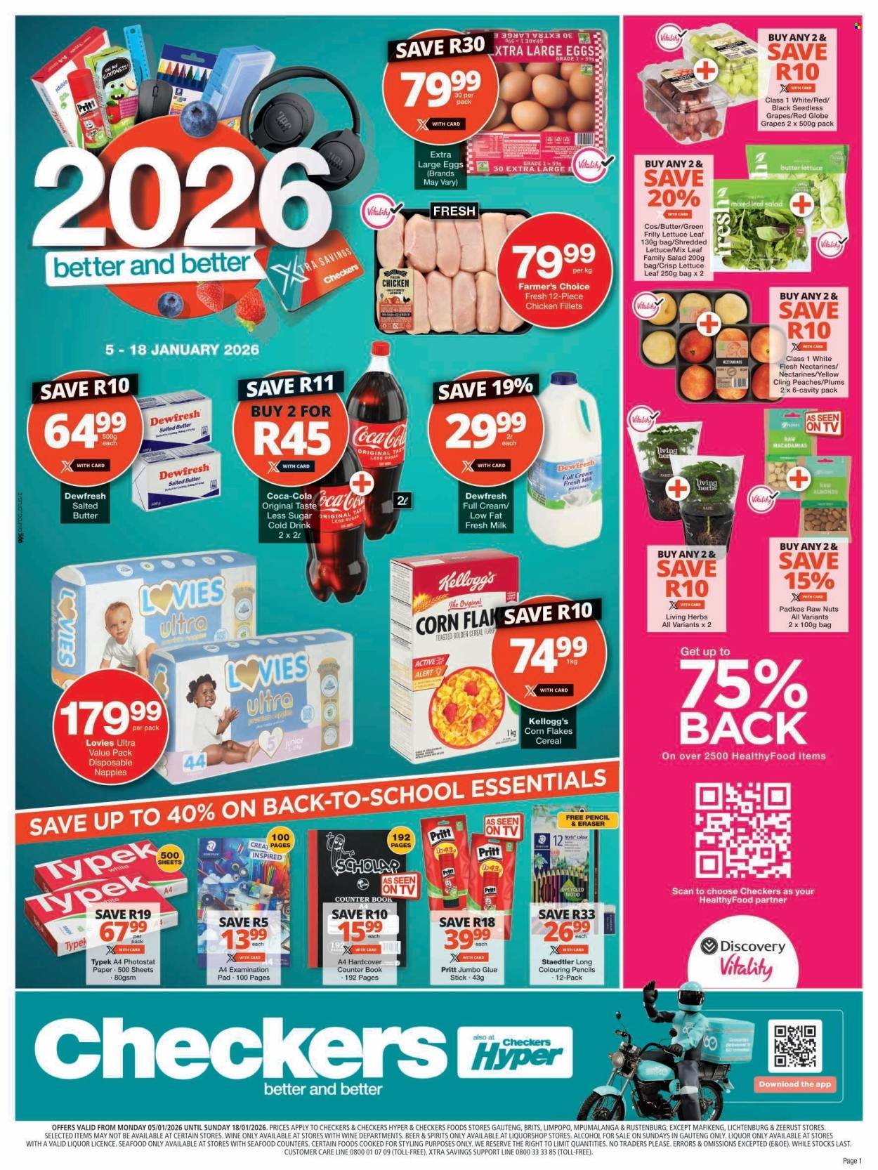 CHECKERS specials - Mid-Month Promotion (2026-01-05 - 2026-01-18) | 1