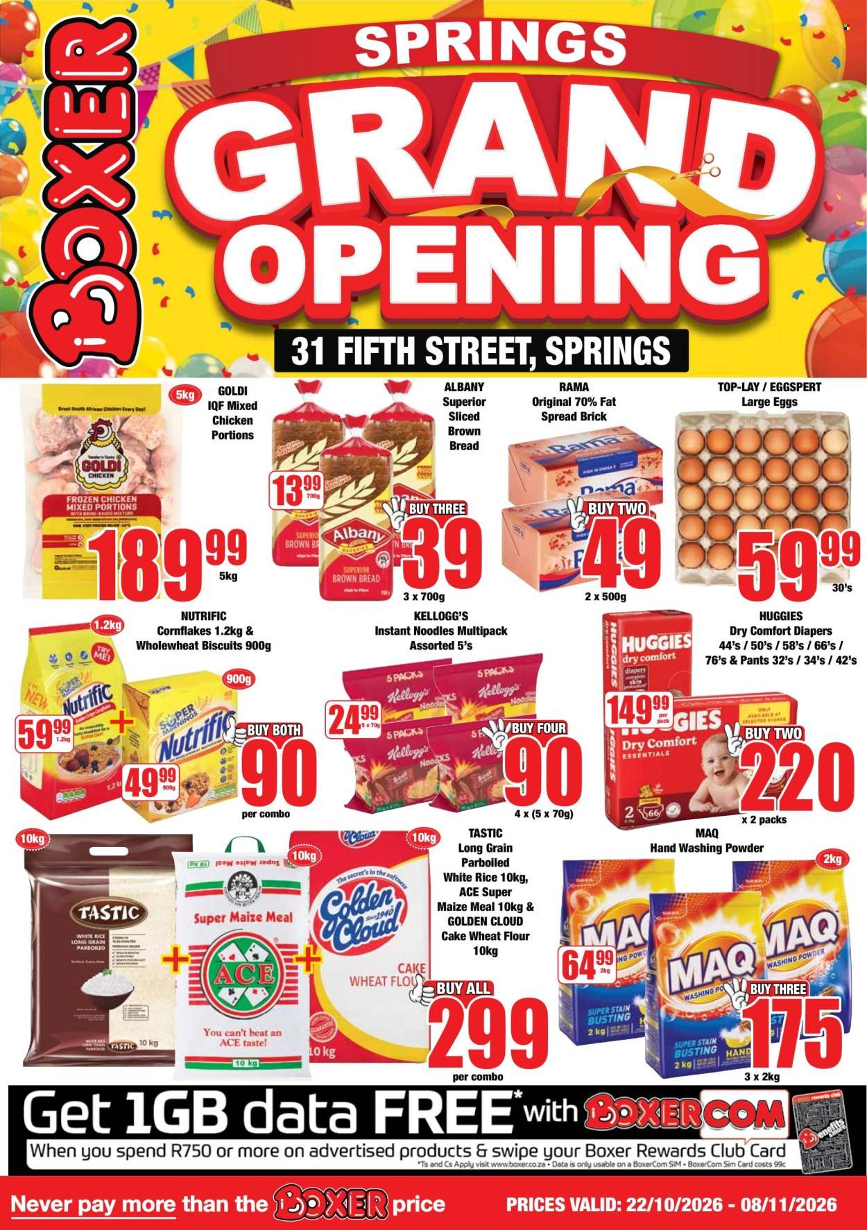 BOXER specials - Springs Grand Opening