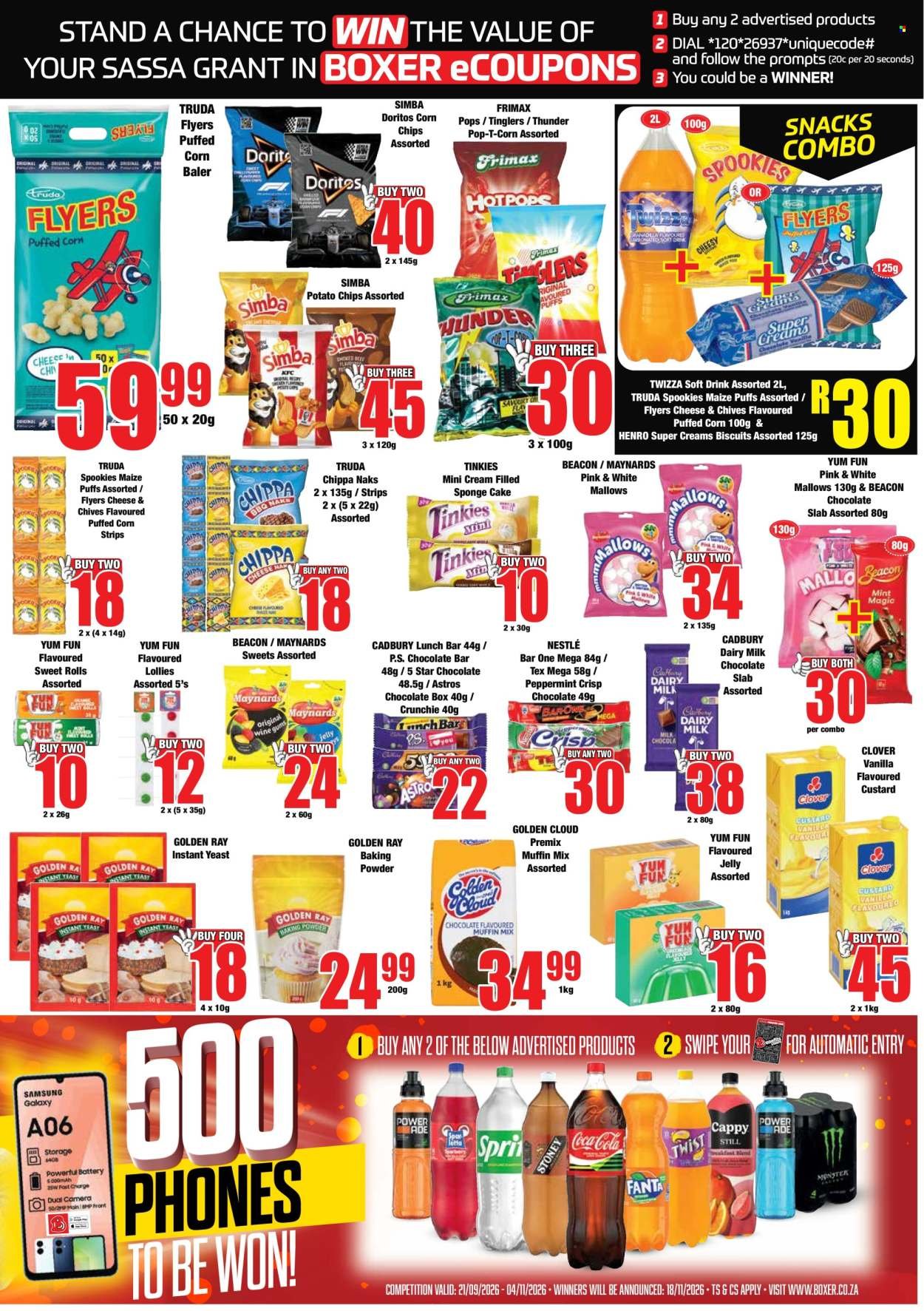 BOXER specials - Springs Grand Opening