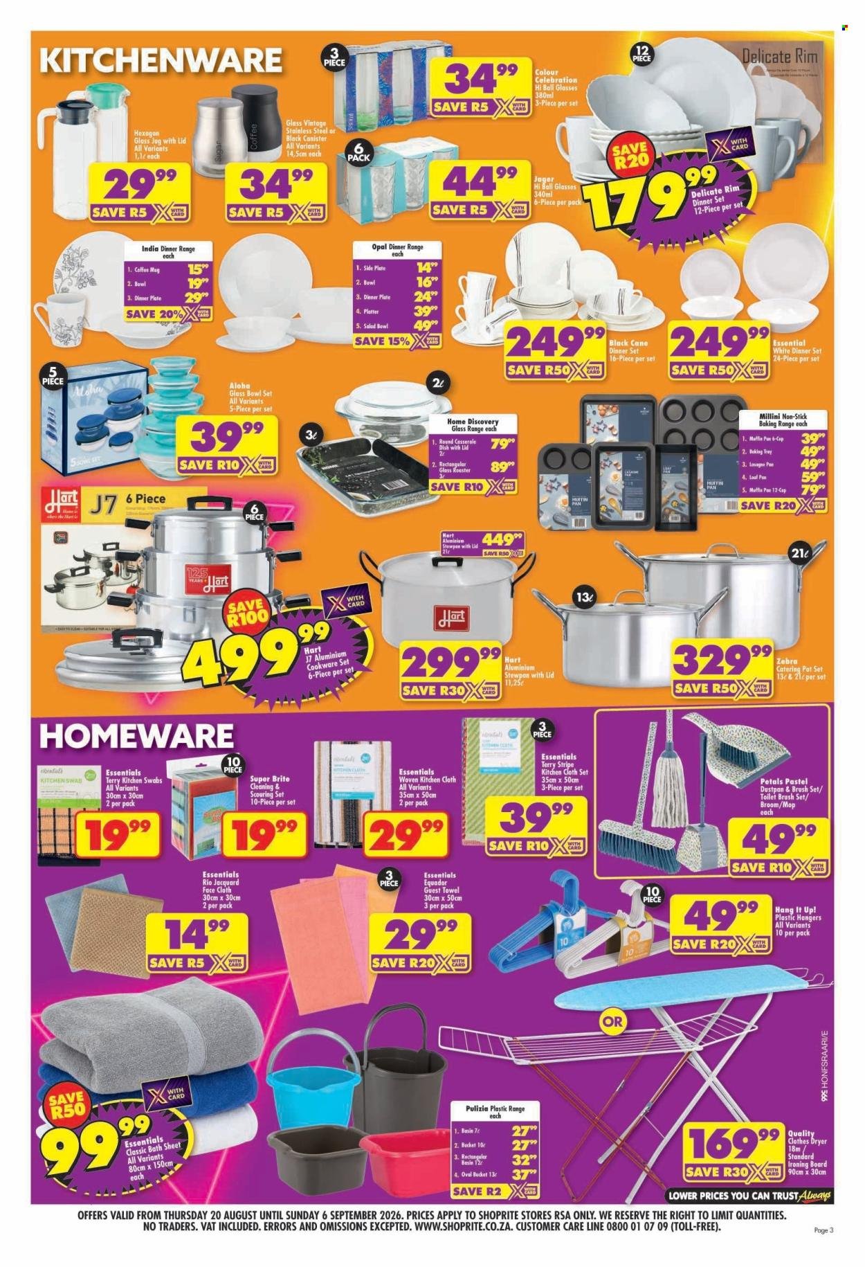 SHOPRITE specials - Major Essentials