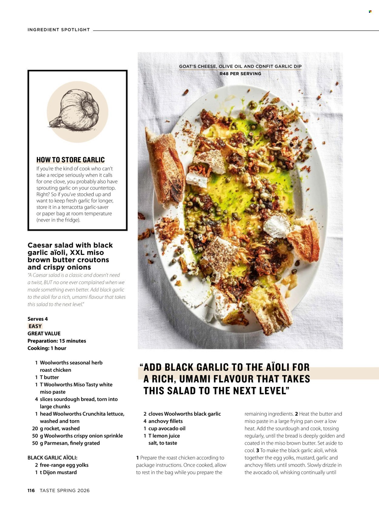 WOOLWORTHS specials - Taste