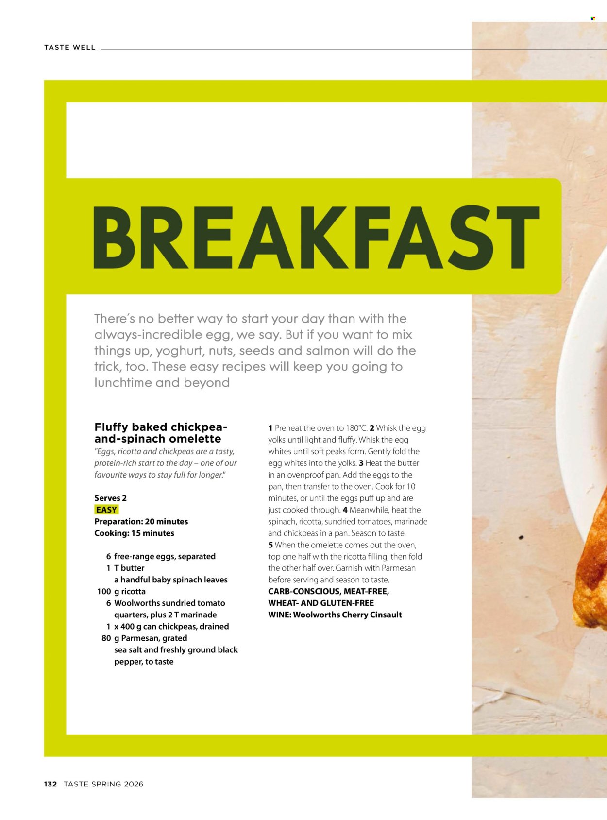 WOOLWORTHS specials - Taste