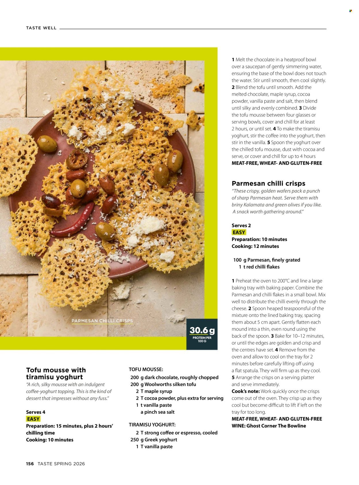 WOOLWORTHS specials - Taste