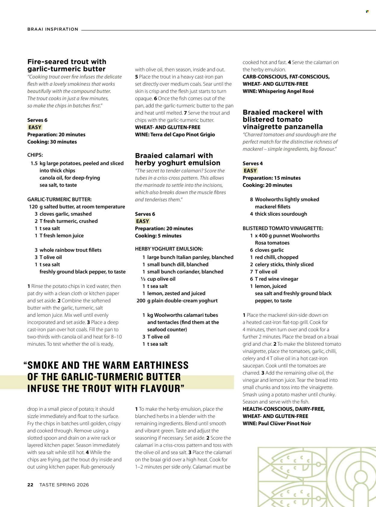 WOOLWORTHS specials - Taste