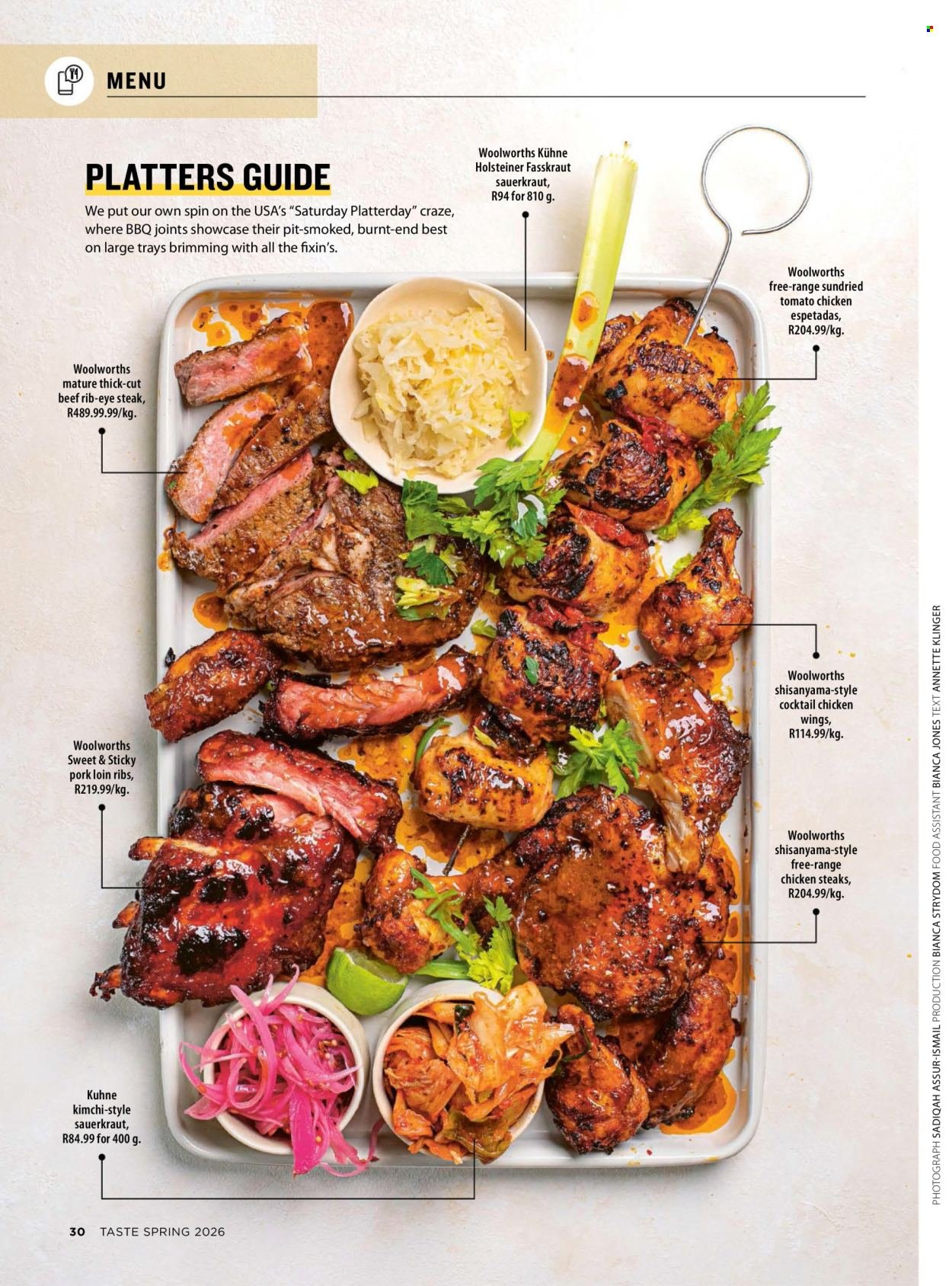 WOOLWORTHS specials - Taste