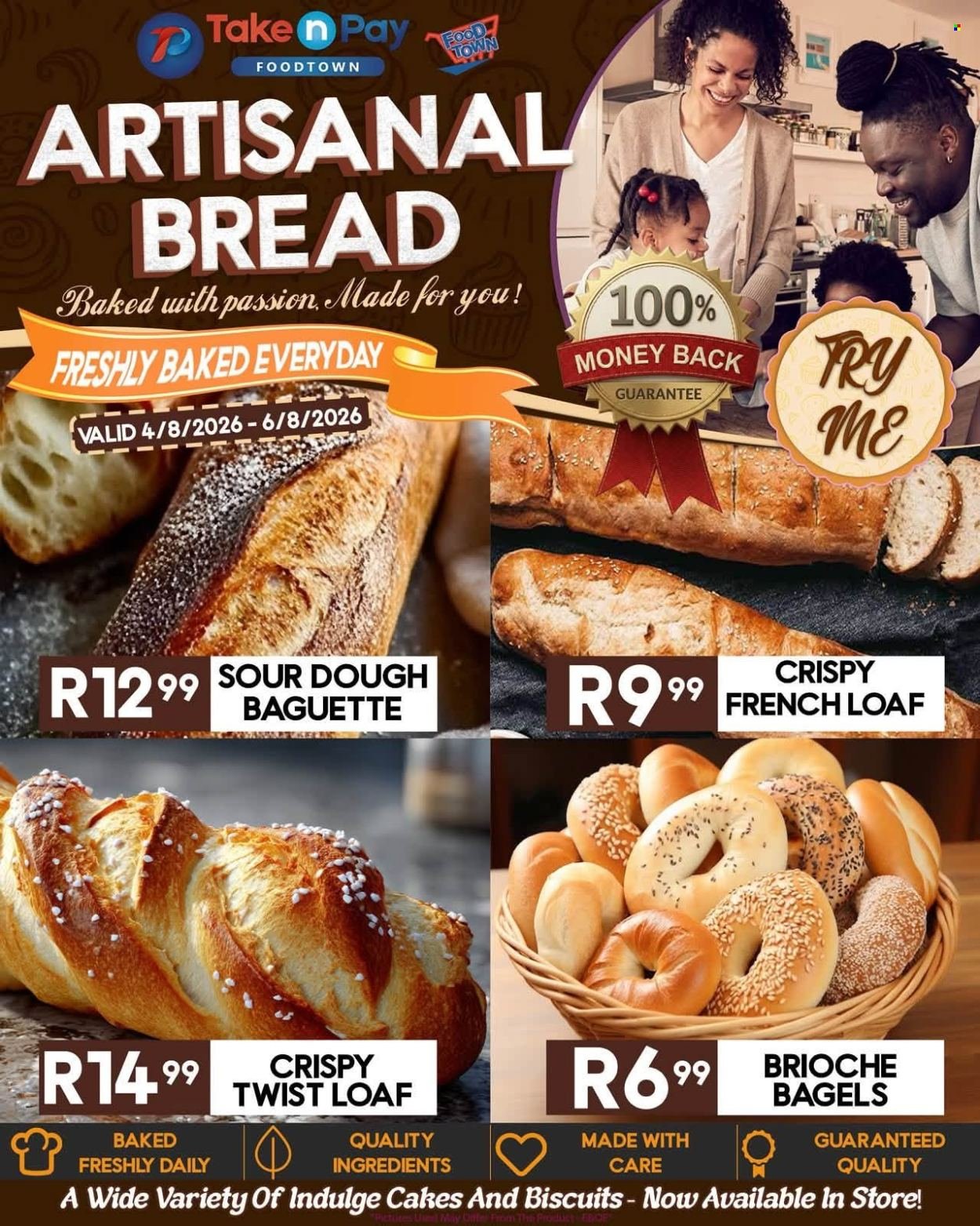 TAKE N PAY specials - From Tuesday 4 Aug 2026