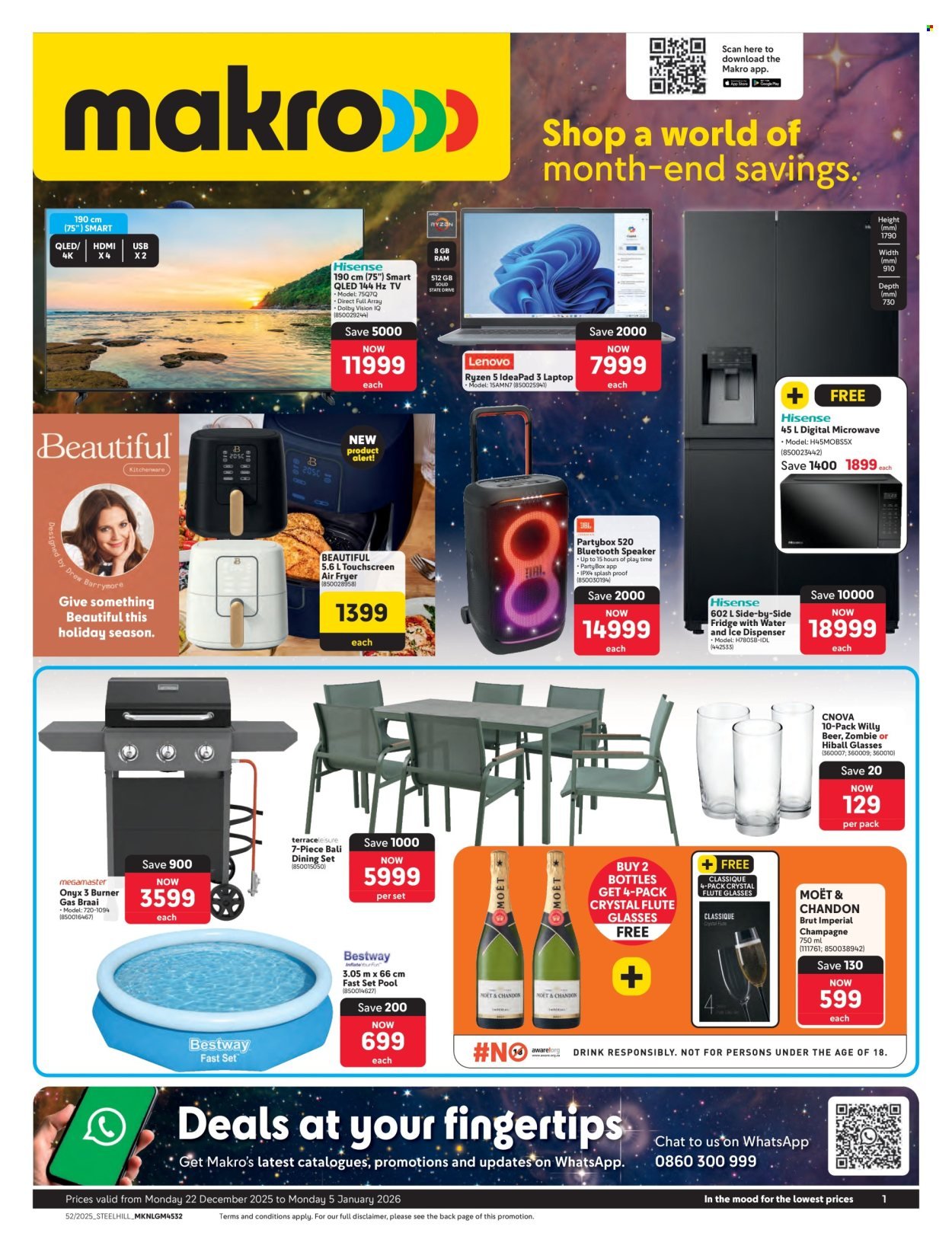 MAKRO specials - From Monday 22 Dec 2025 (2025-12-22 - 2026-01-05) | 1