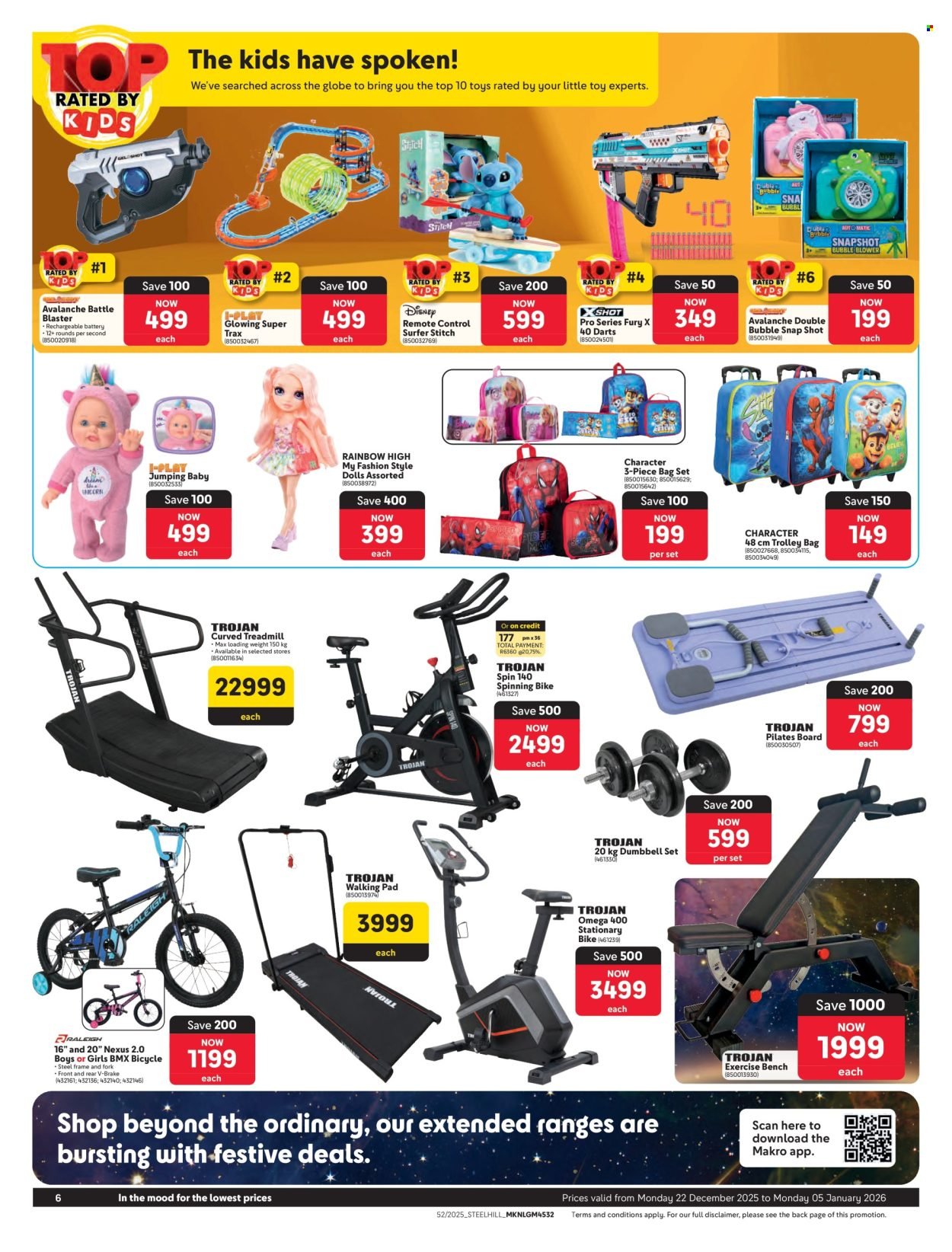 MAKRO specials - From Monday 22 Dec 2025 (2025-12-22 - 2026-01-05) | 6