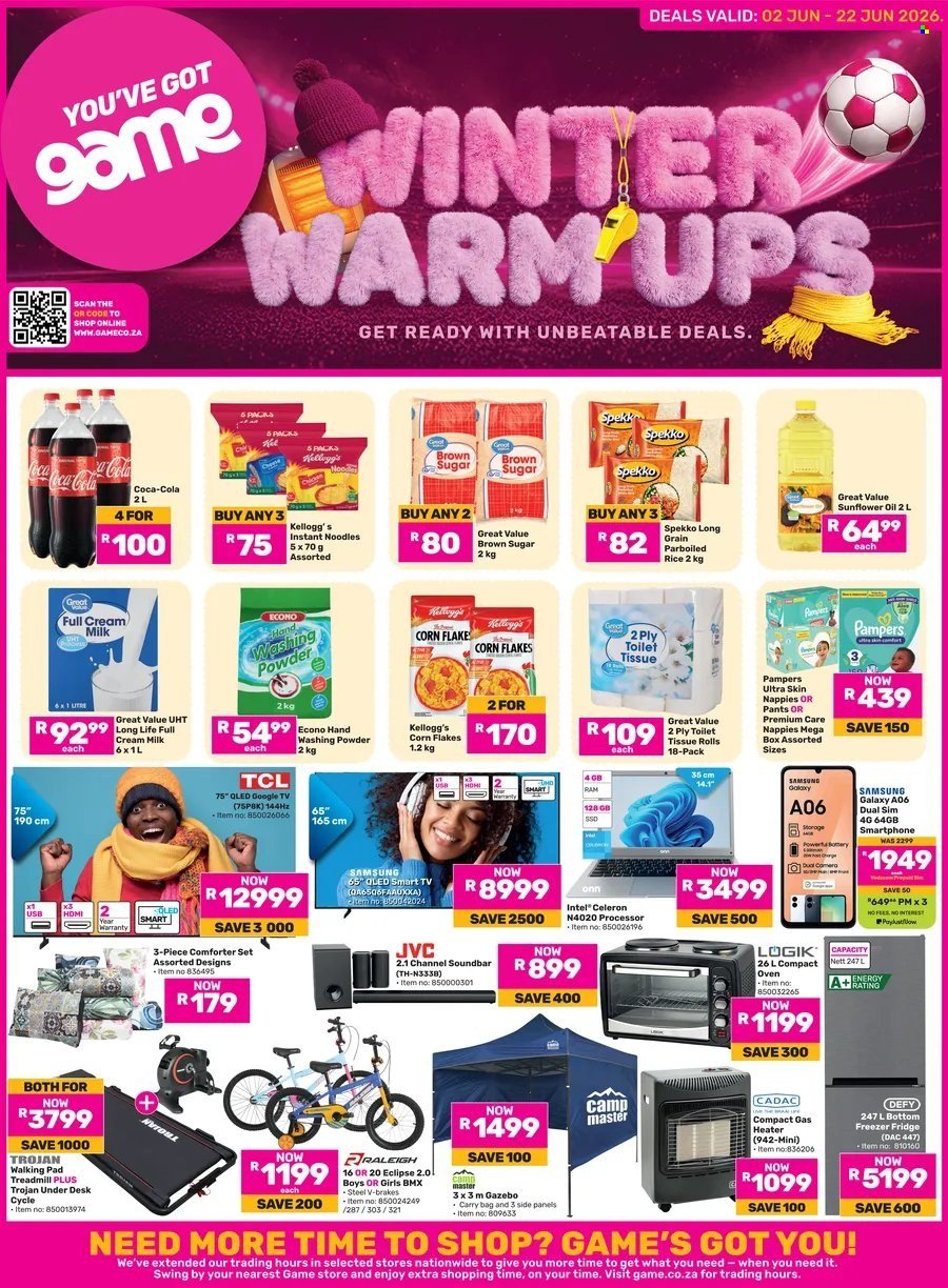 GAME specials - Winter Warm Ups