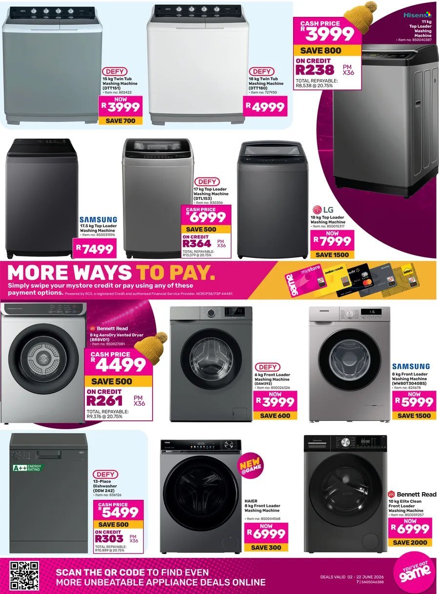 GAME specials - Winter Warm Ups