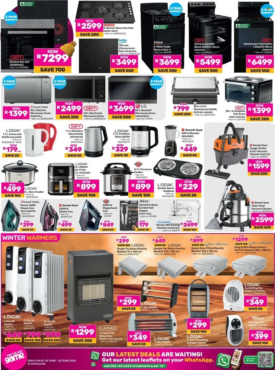 GAME specials - Winter Warm Ups