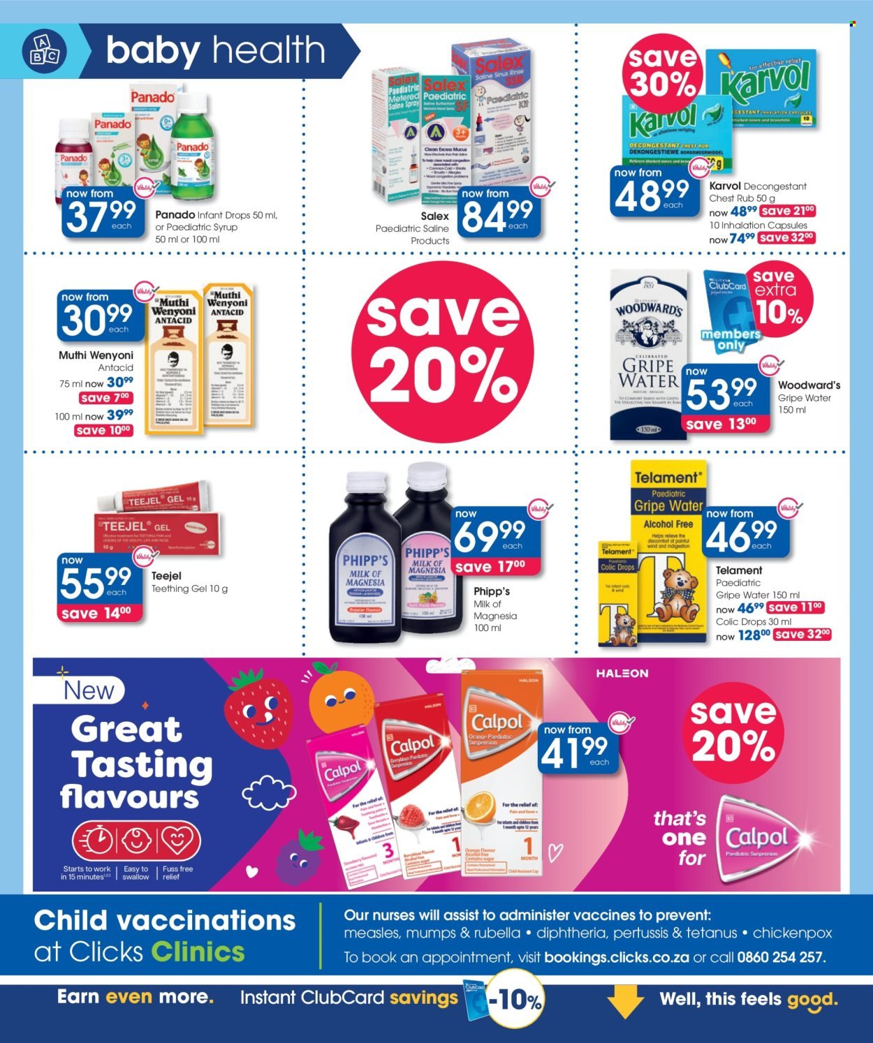 CLICKS specials - From Tuesday 25 Aug 2026