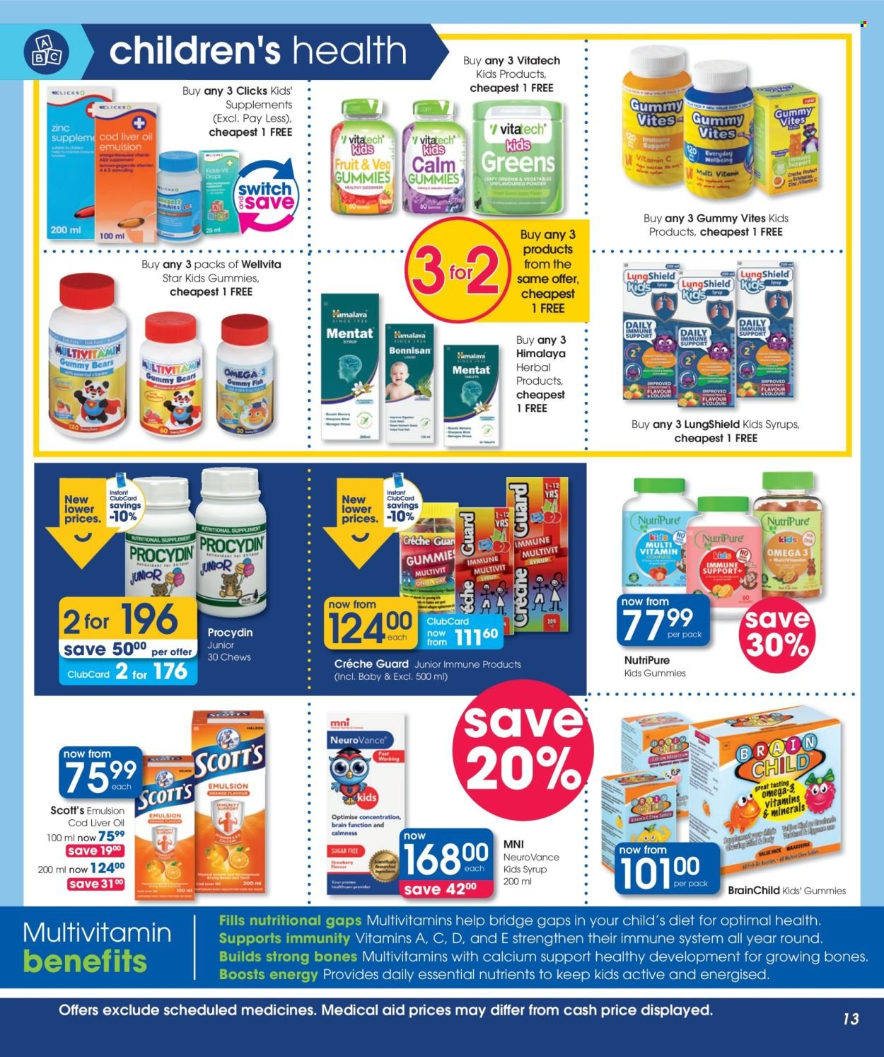 CLICKS specials - From Tuesday 25 Aug 2026