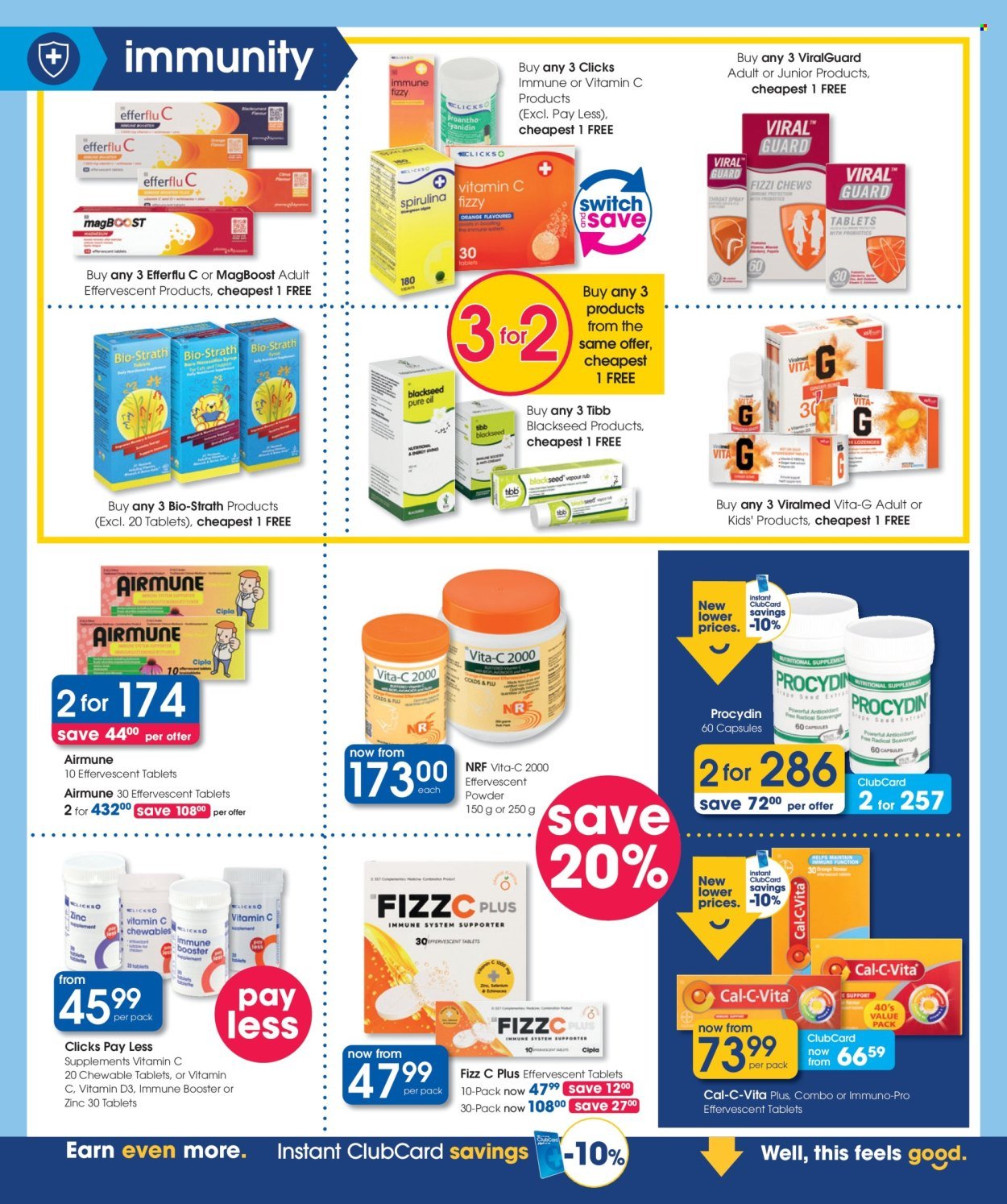 CLICKS specials - From Tuesday 25 Aug 2026