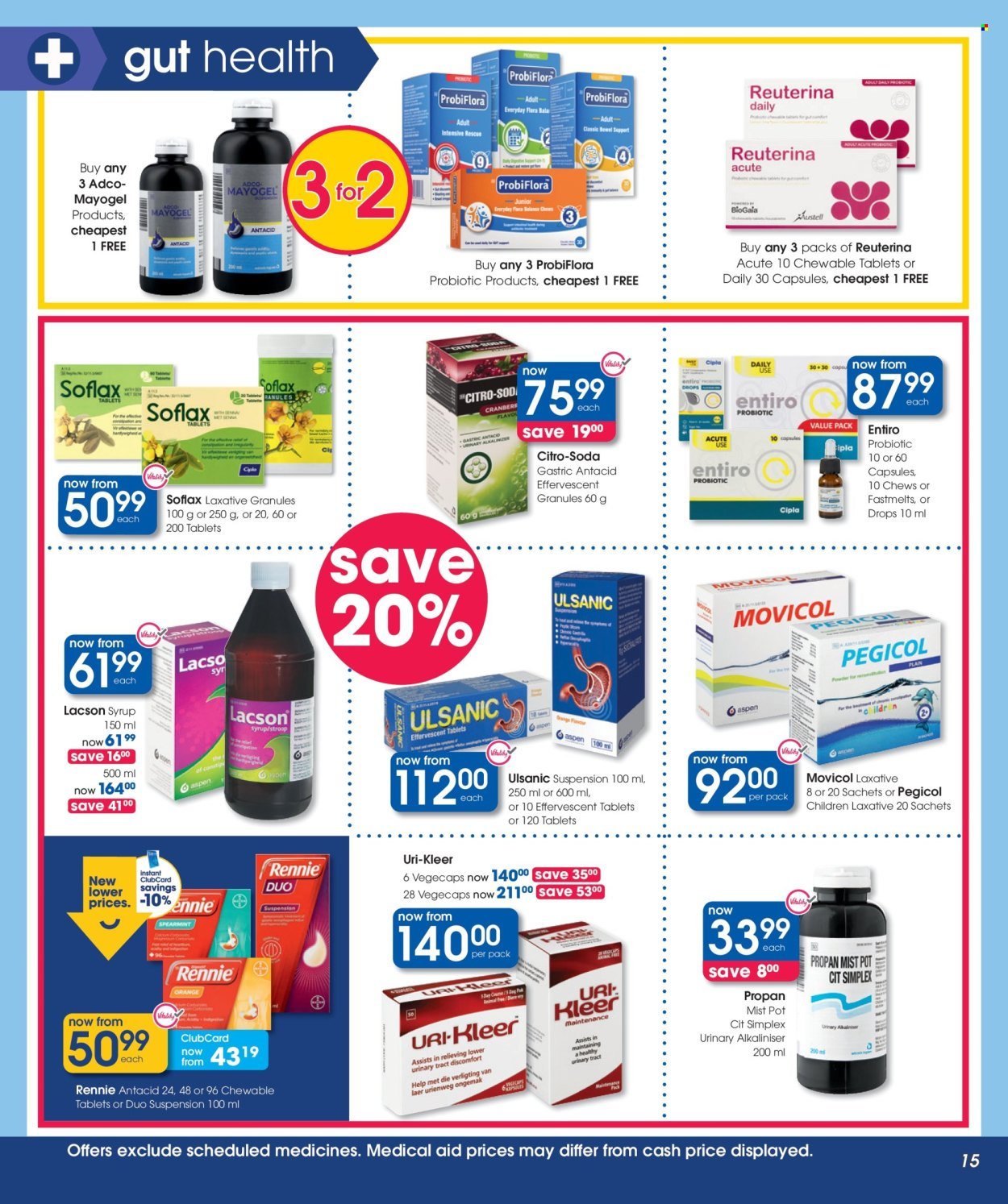 CLICKS specials - From Tuesday 25 Aug 2026