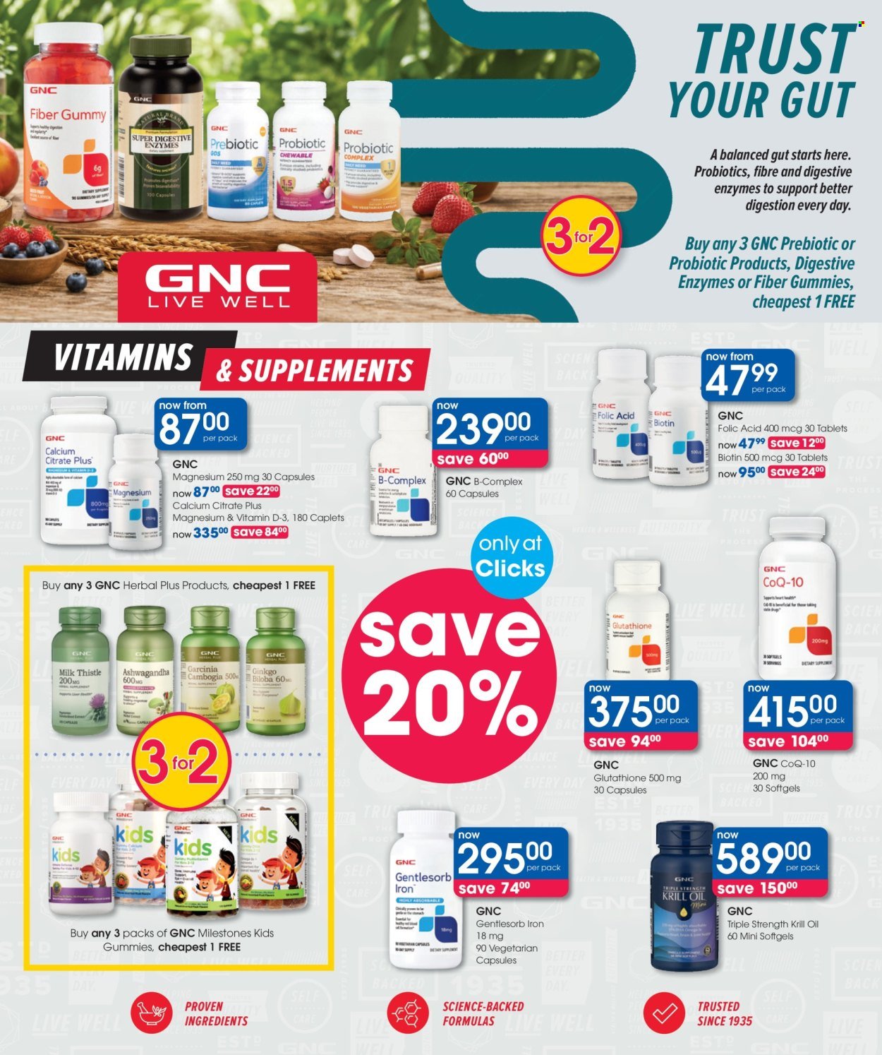 CLICKS specials - From Tuesday 25 Aug 2026