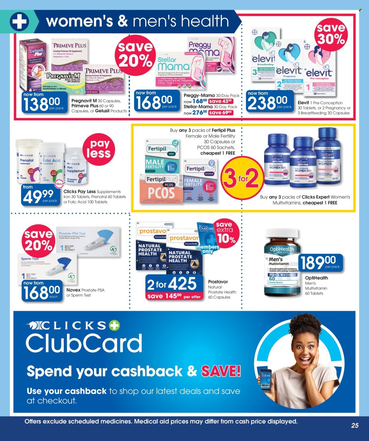CLICKS specials - From Tuesday 25 Aug 2026