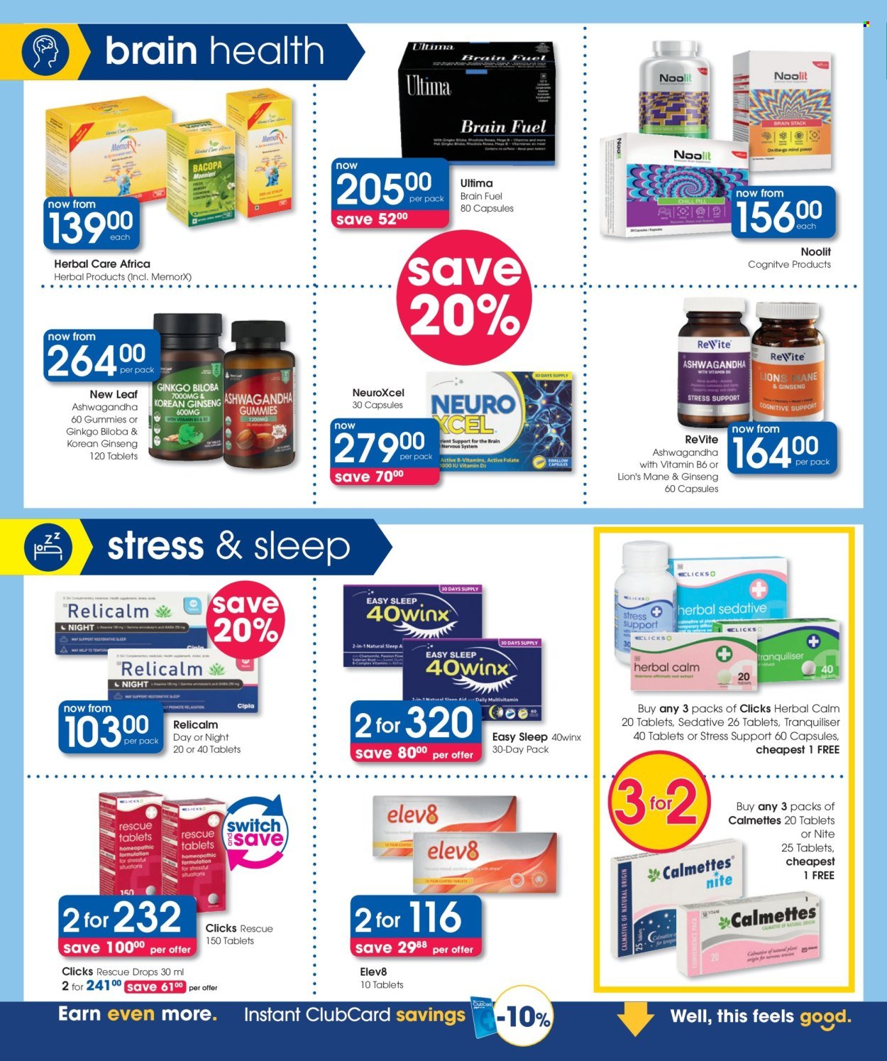 CLICKS specials - From Tuesday 25 Aug 2026