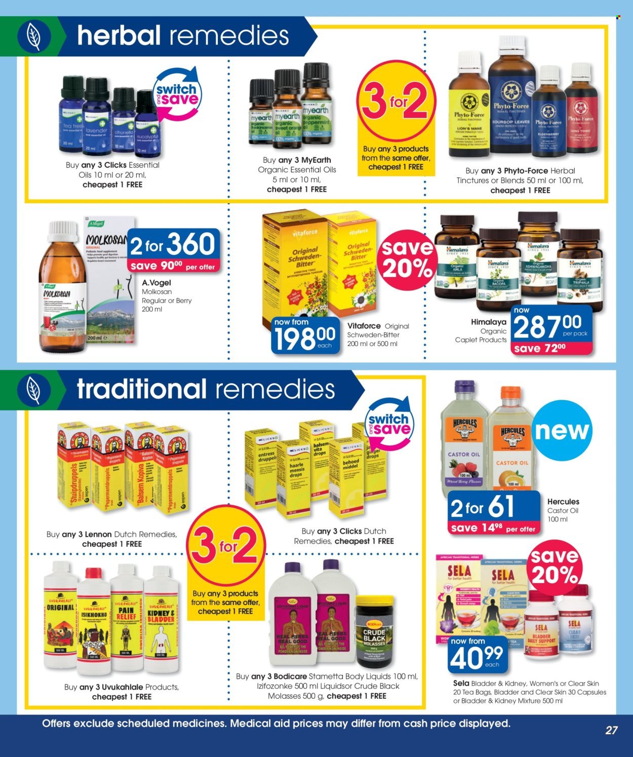 CLICKS specials - From Tuesday 25 Aug 2026