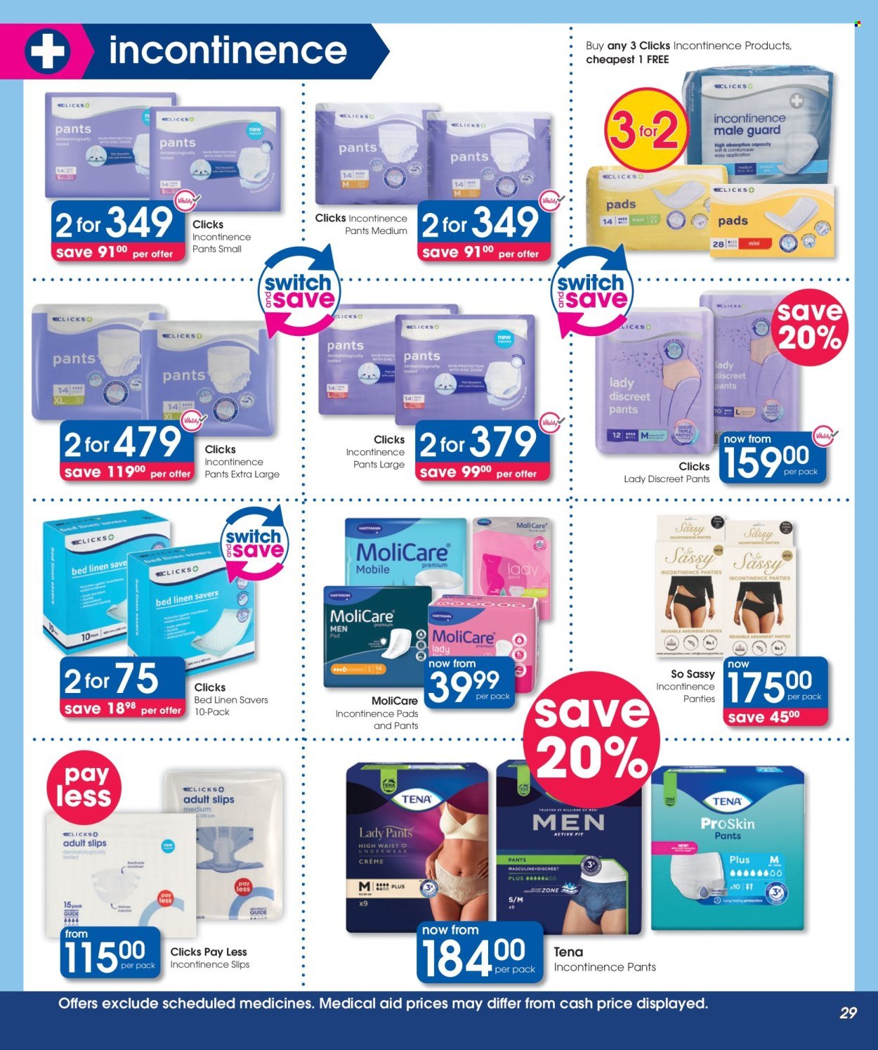 CLICKS specials - From Tuesday 25 Aug 2026