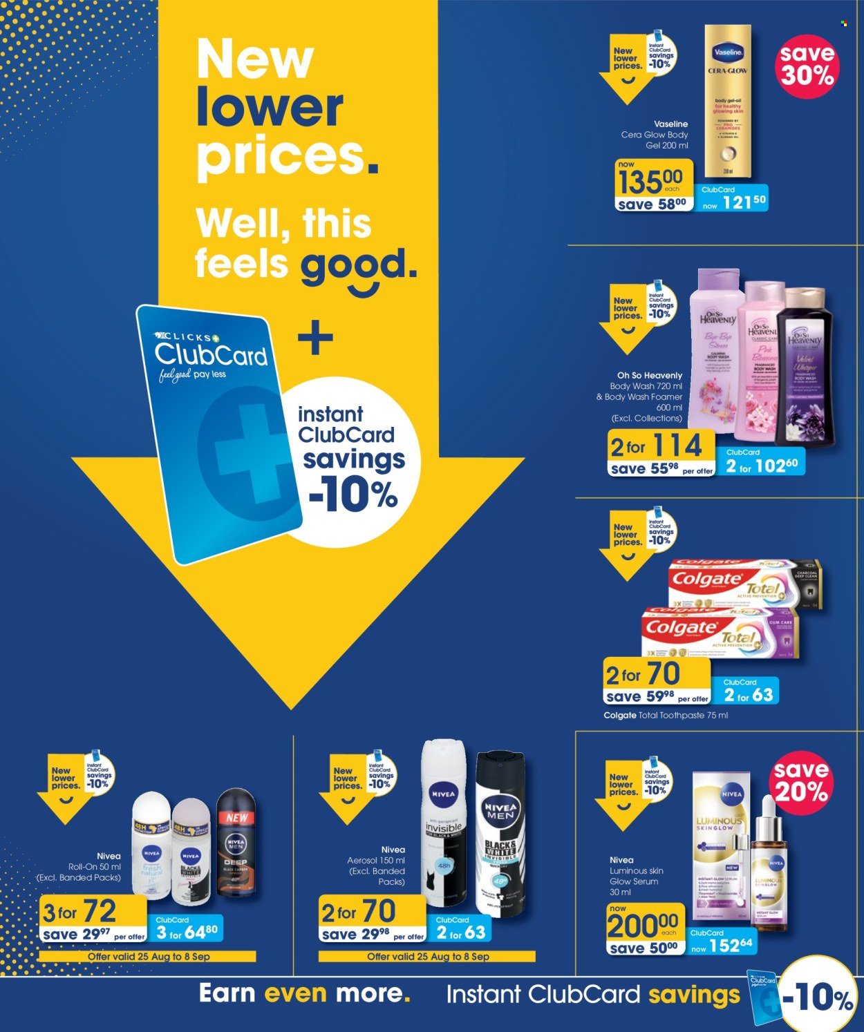 CLICKS specials - From Tuesday 25 Aug 2026