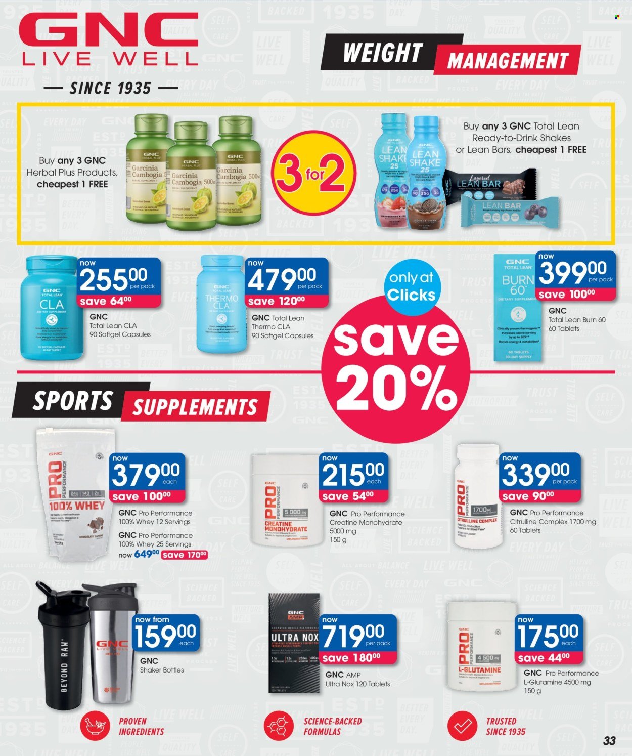 CLICKS specials - From Tuesday 25 Aug 2026