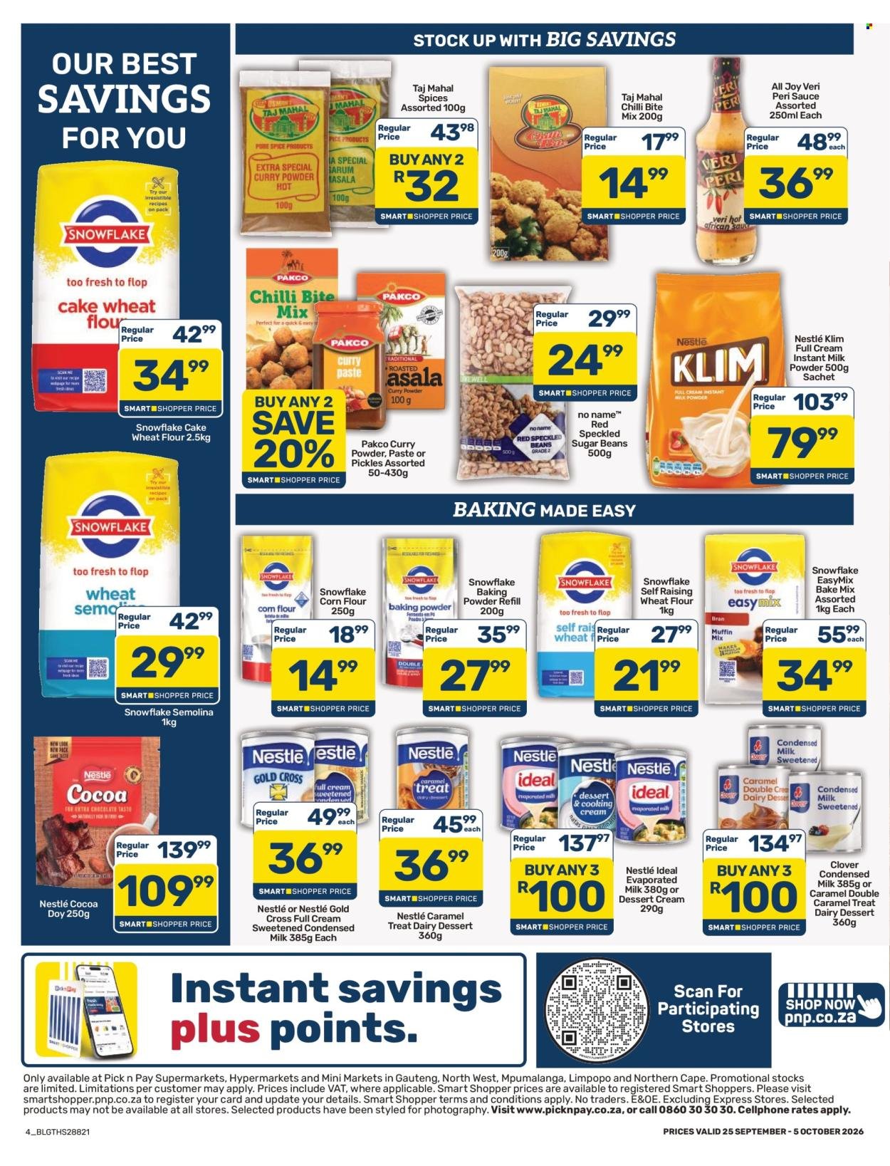 PICK N PAY specials - Purtassi Specials
