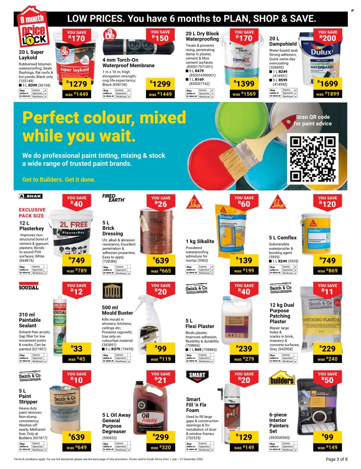 BUILDERS specials - Price Lock Catalogue