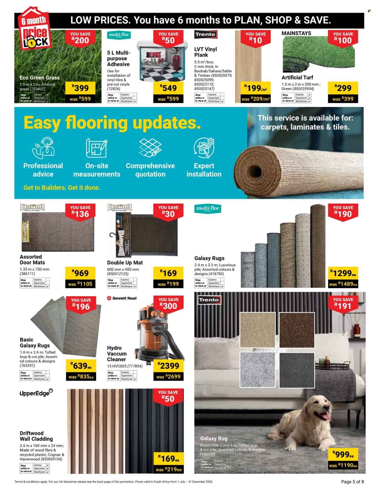 BUILDERS specials - Price Lock Catalogue