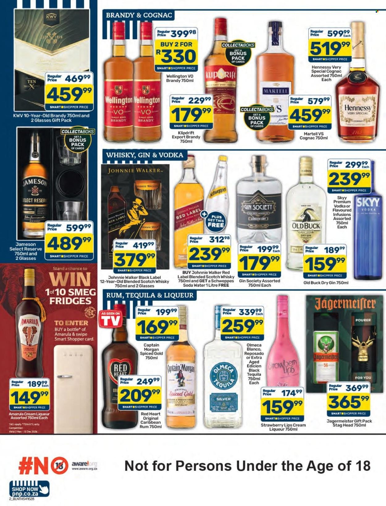 PICK N PAY specials - Liquor Specials