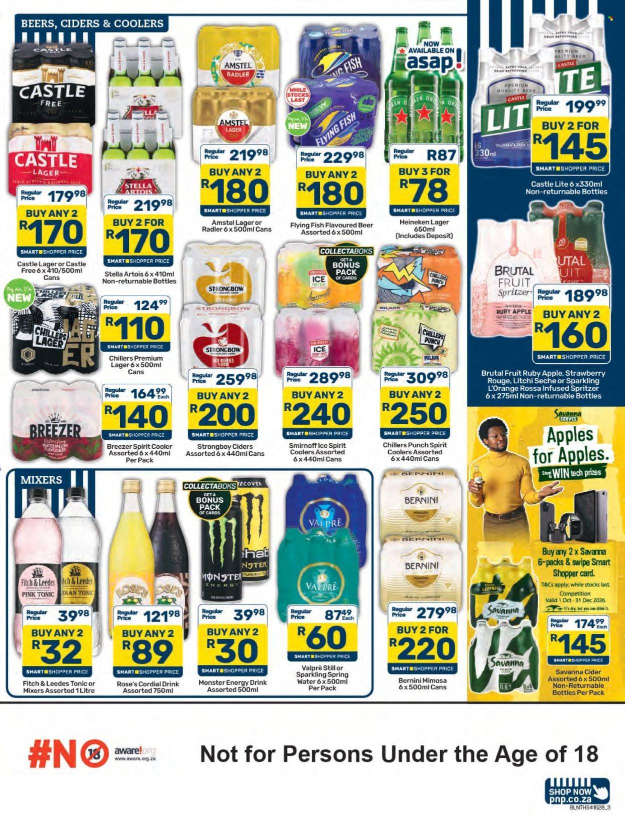 PICK N PAY specials - Liquor Specials