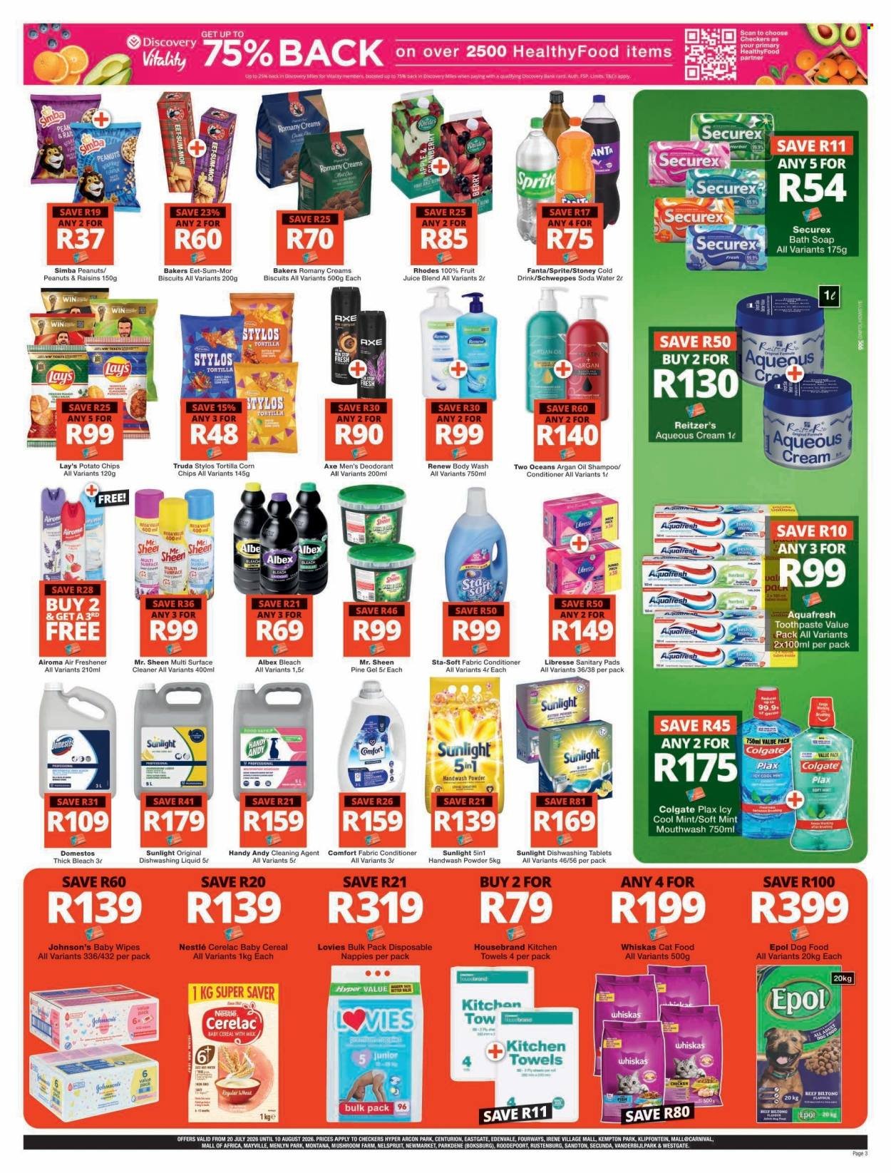 CHECKERS specials - July Month-End Promotion