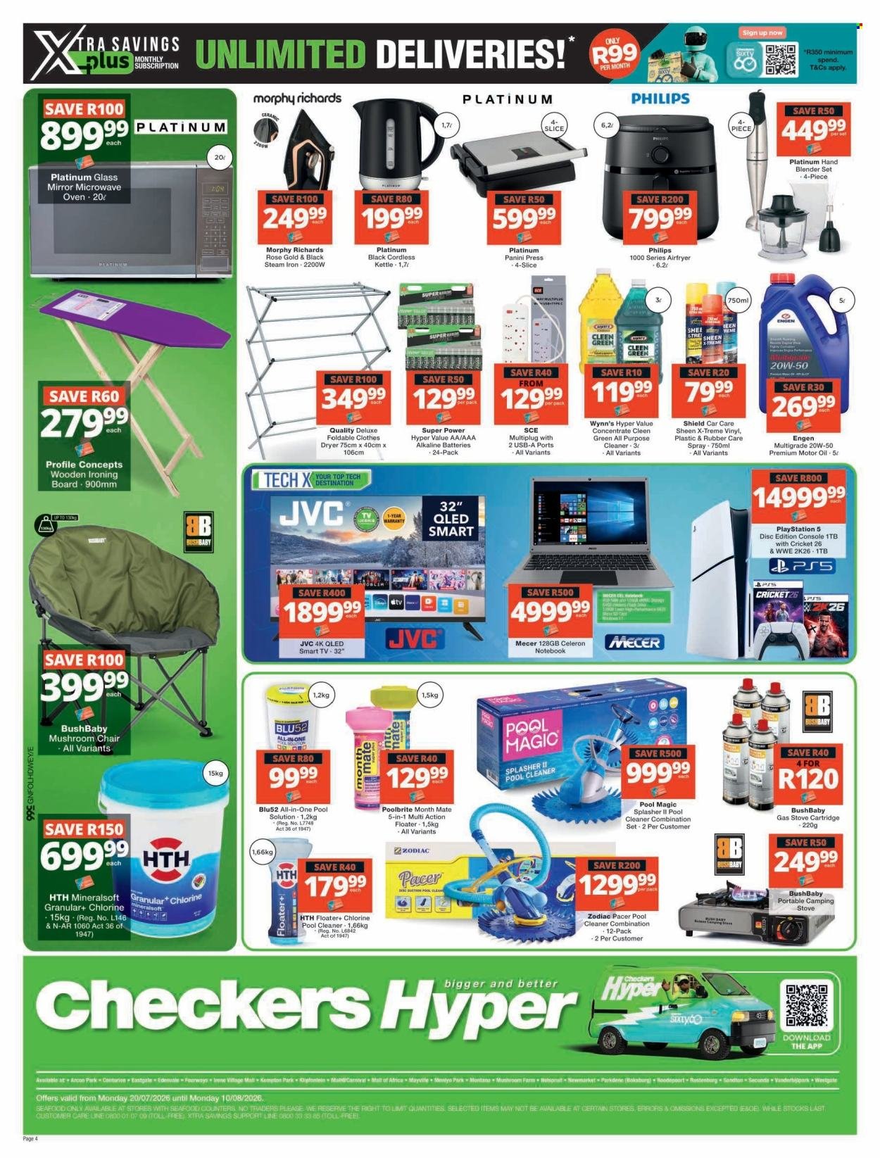 CHECKERS specials - July Month-End Promotion
