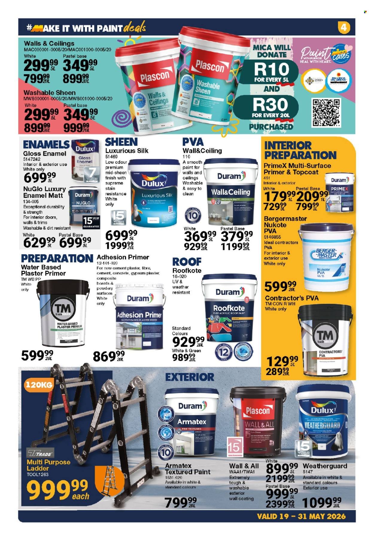 MICA specials - From Tuesday 19 May 2026