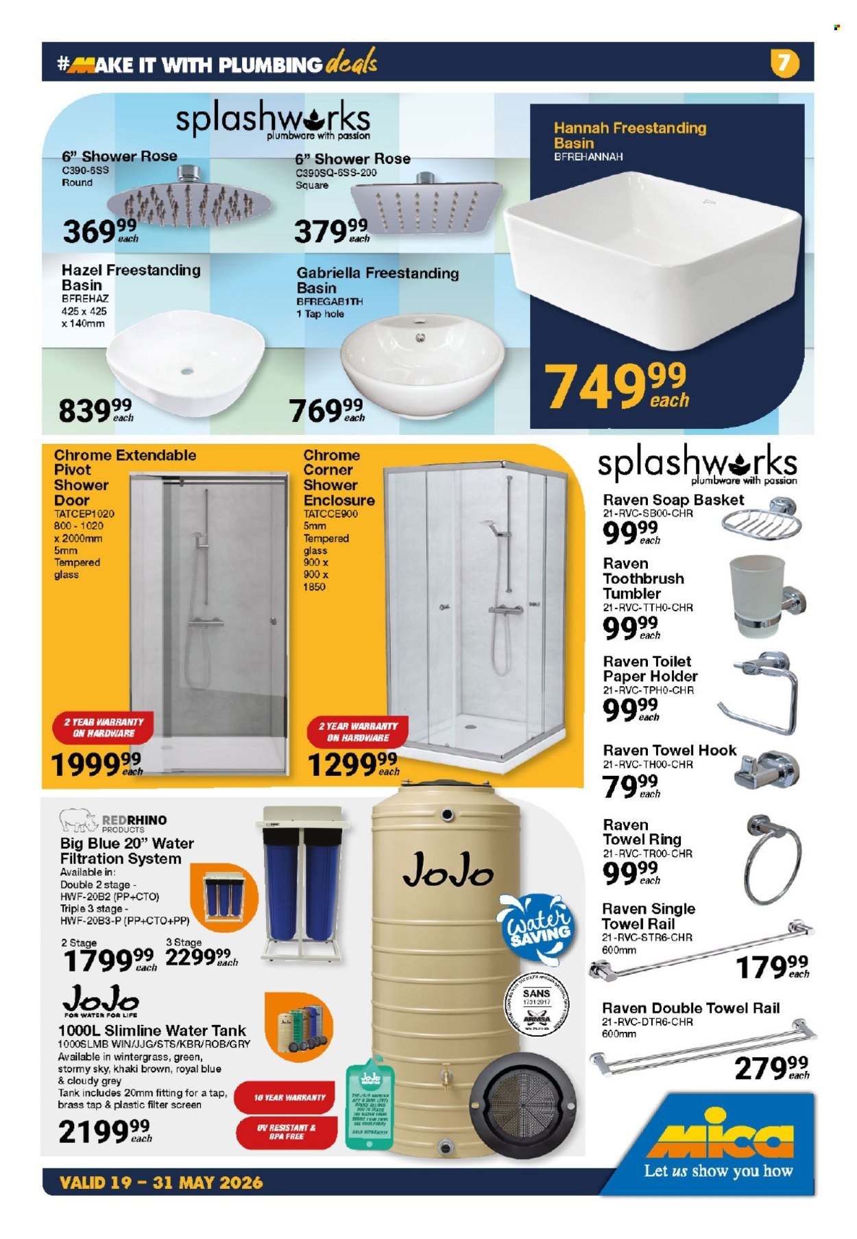 MICA specials - From Tuesday 19 May 2026