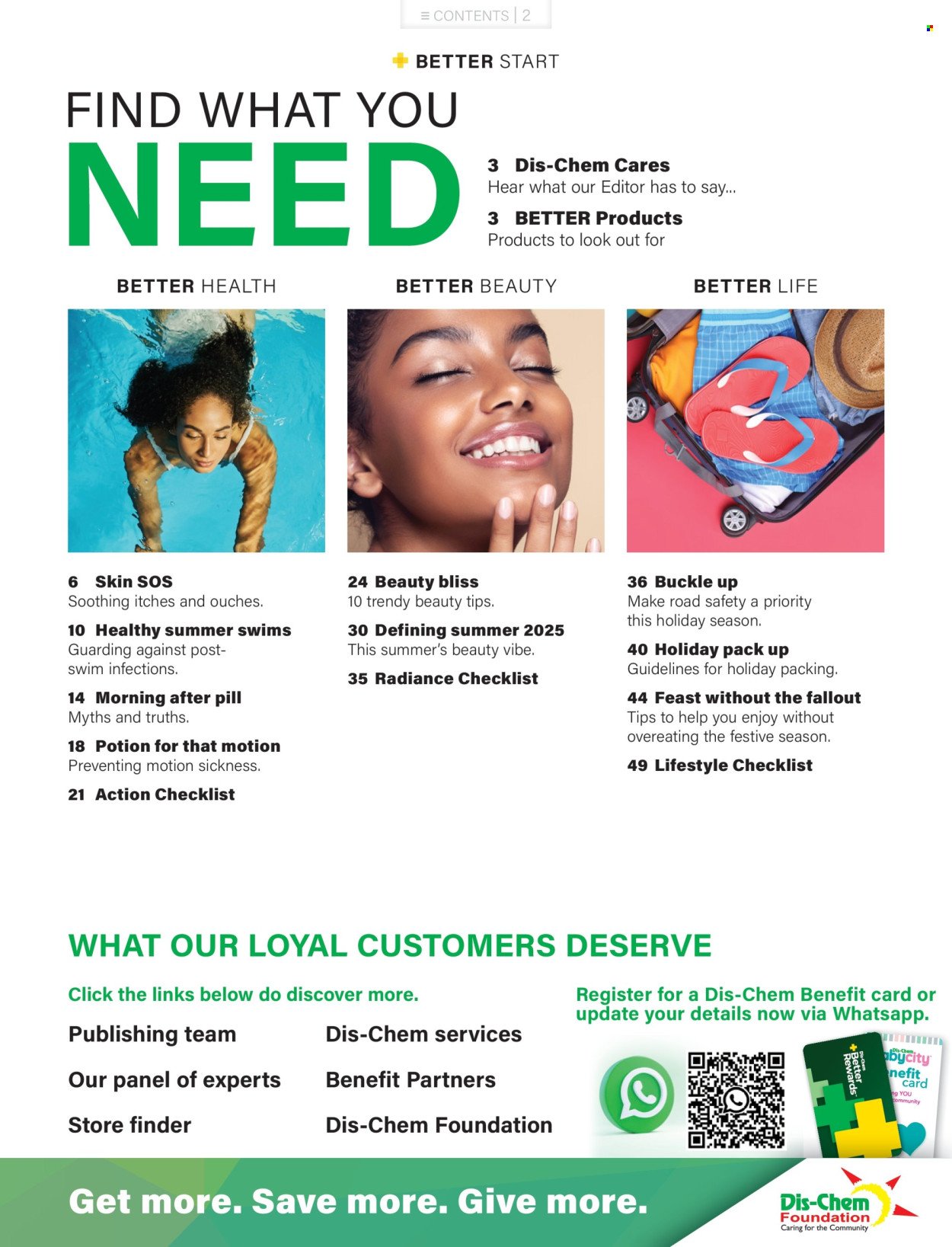 DIS-CHEM specials - Better Magazine (2025-12-01 - 2025-12-31) | 2