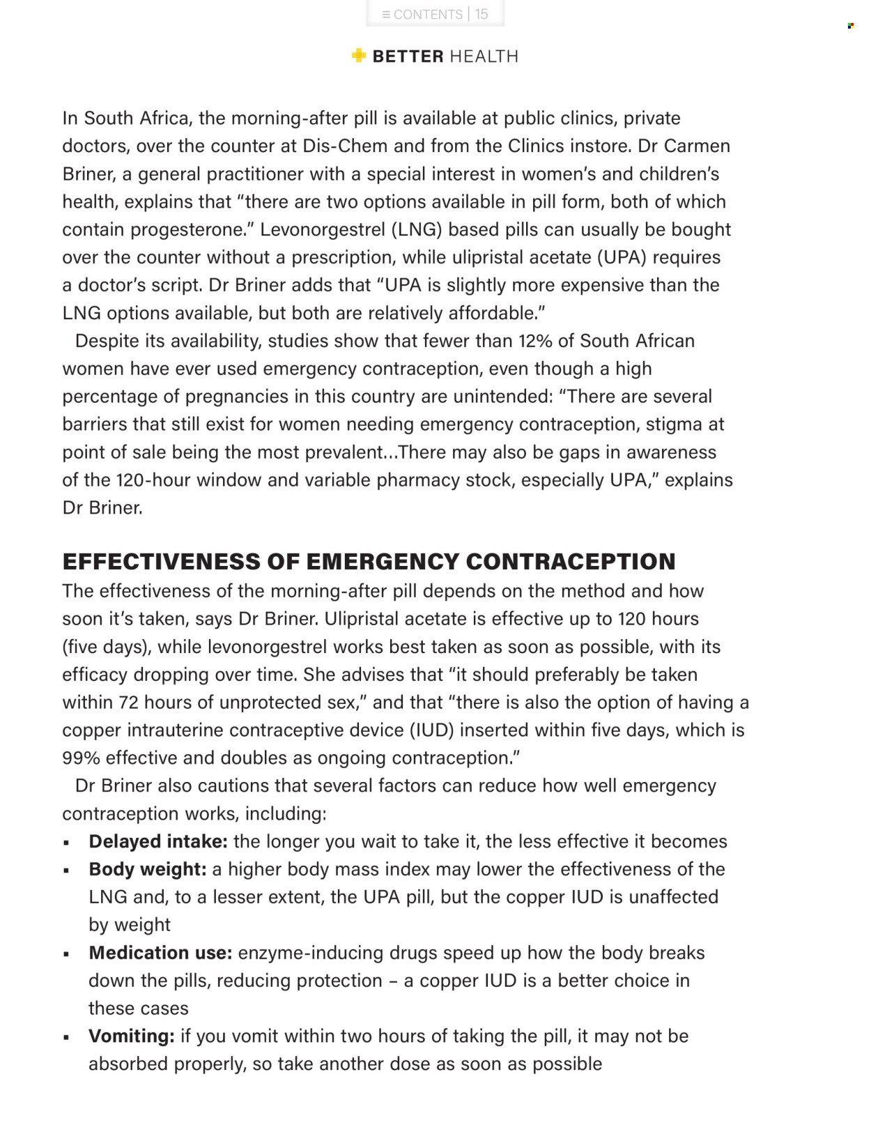 DIS-CHEM specials - Better Magazine (2025-12-01 - 2025-12-31) | 15