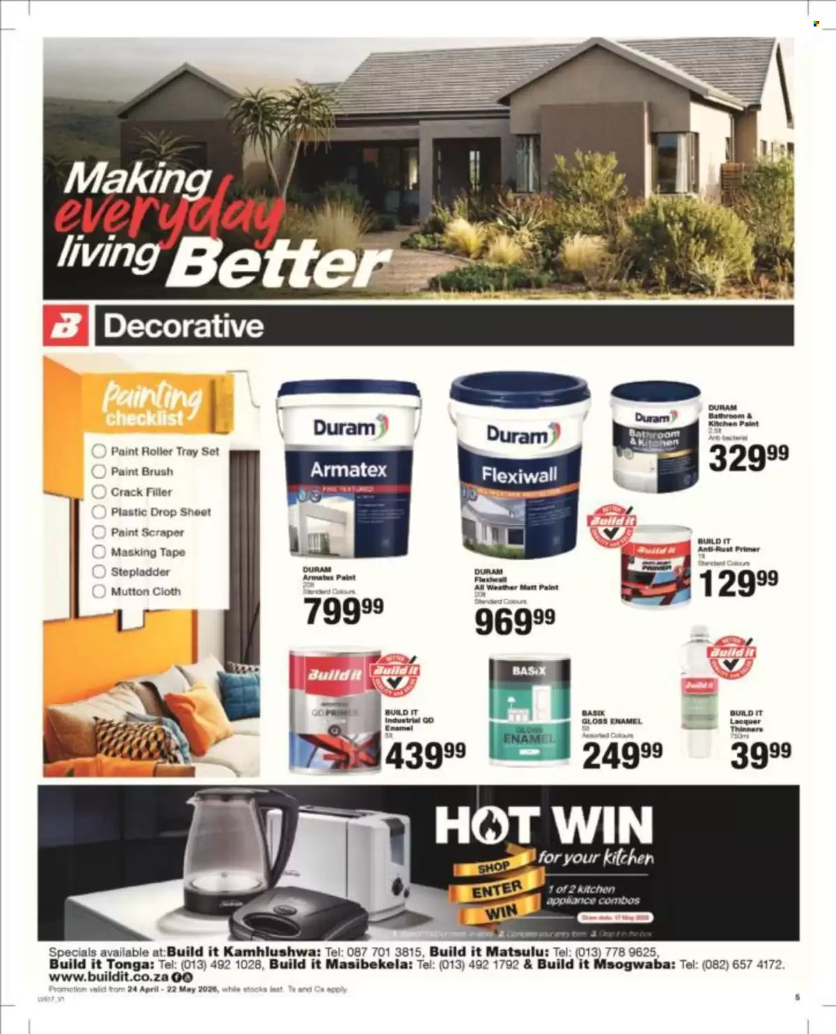 BUILD IT specials - From Friday 24 Apr 2026 (2026-04-24 - 2026-05-22) | 5