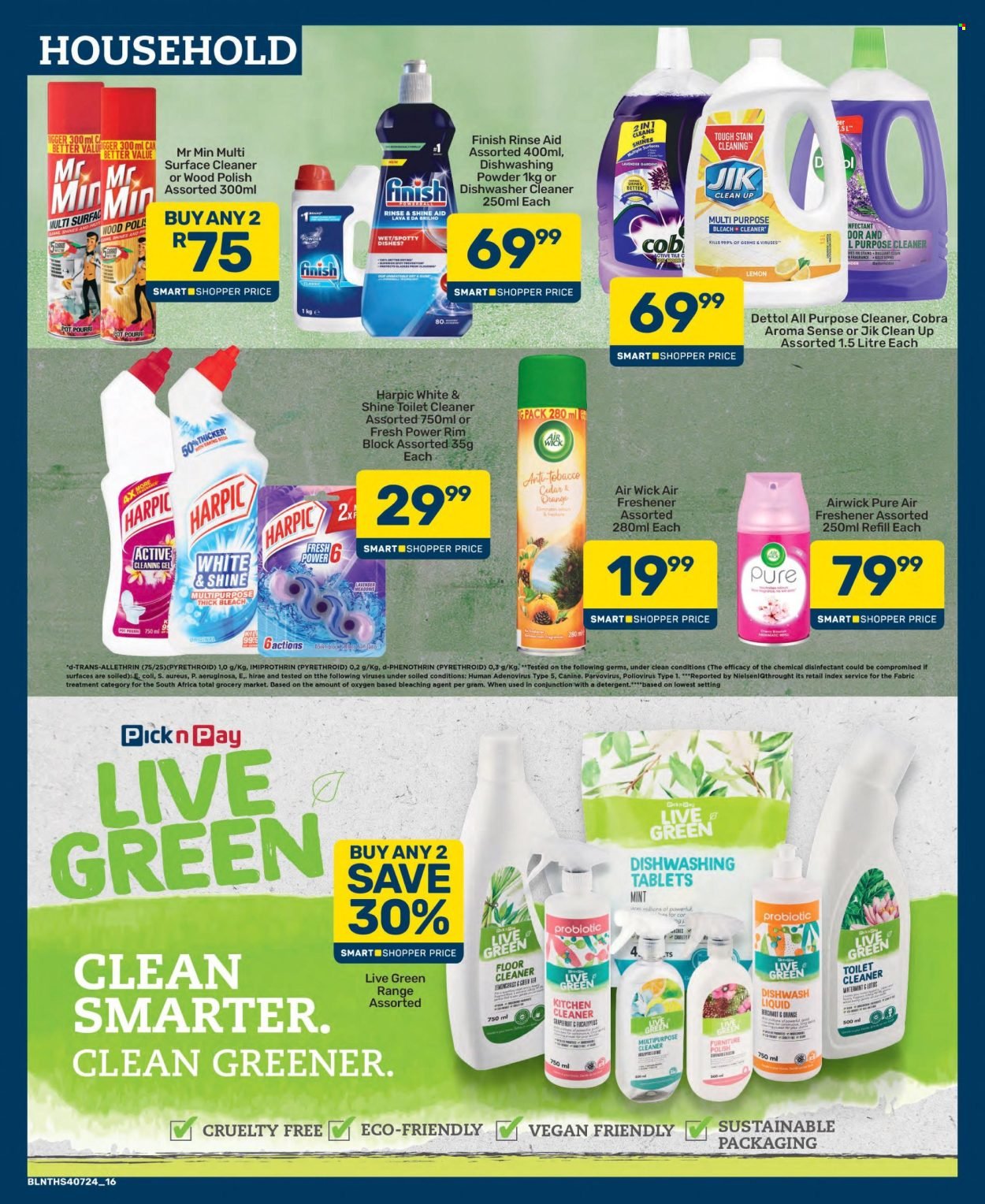 PICK N PAY specials - Health & Beauty Specials